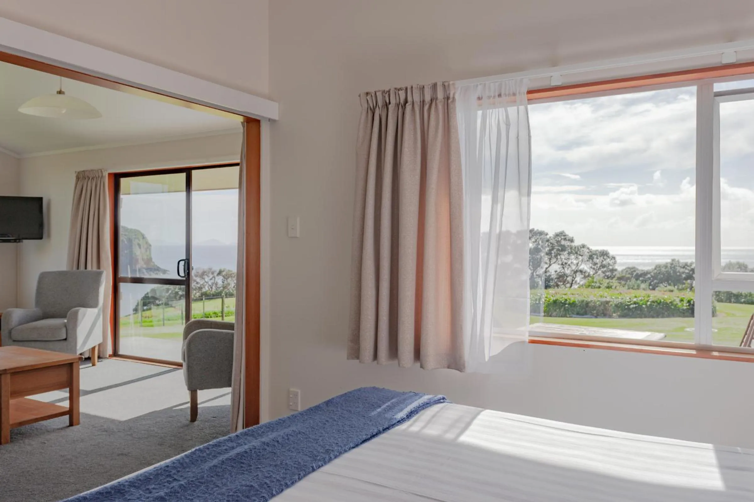 Bed in Pacific Rendezvous Resort