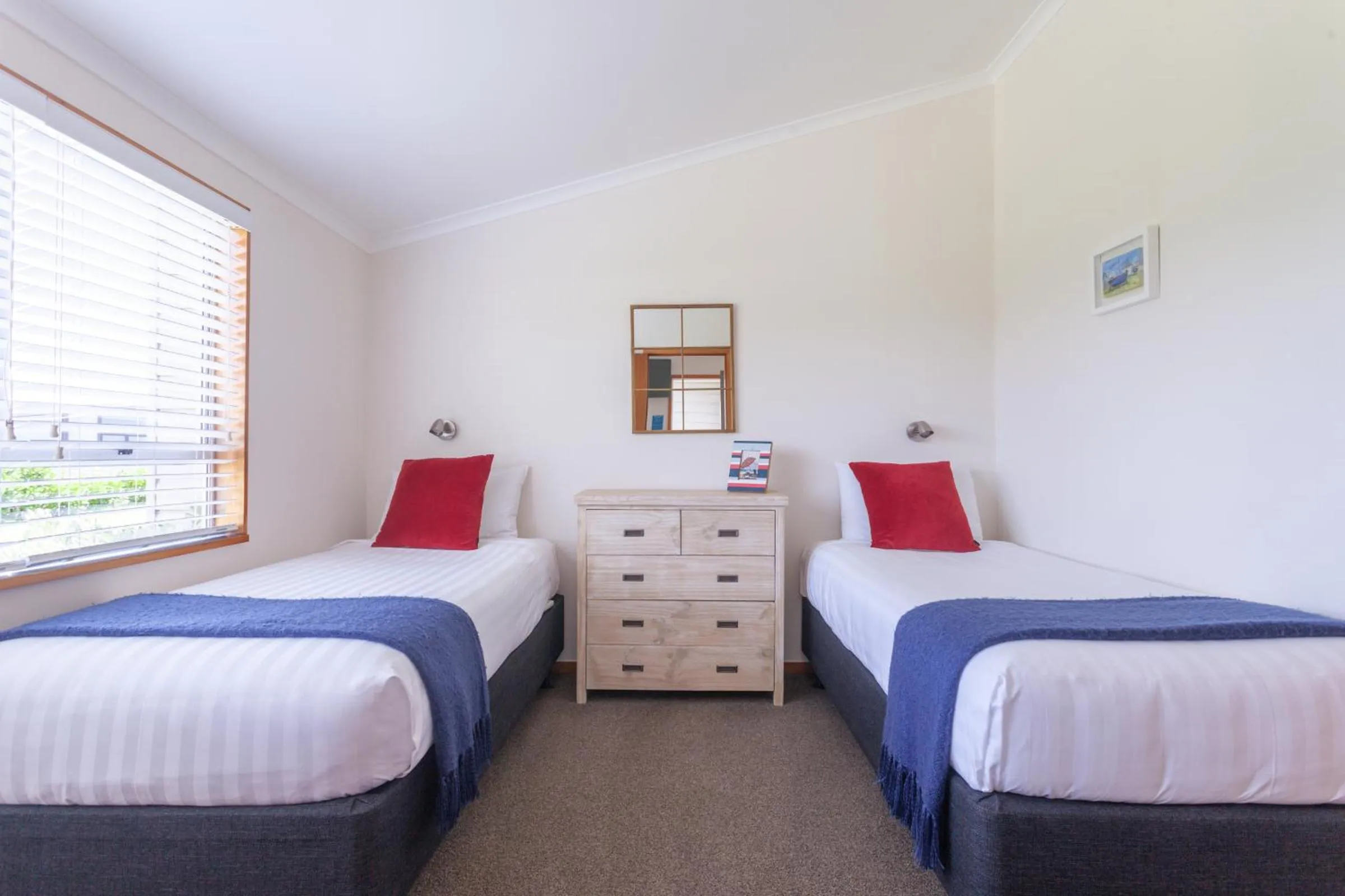 Bed in Pacific Rendezvous Resort