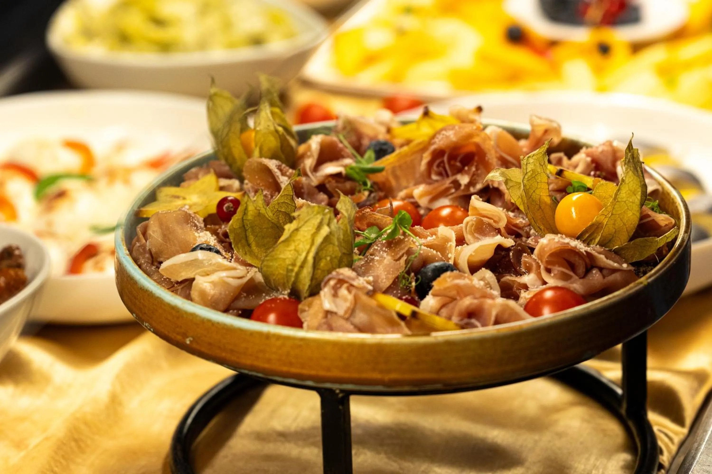 Food close-up in Hotel Golden Tulip Ana Tower Sibiu