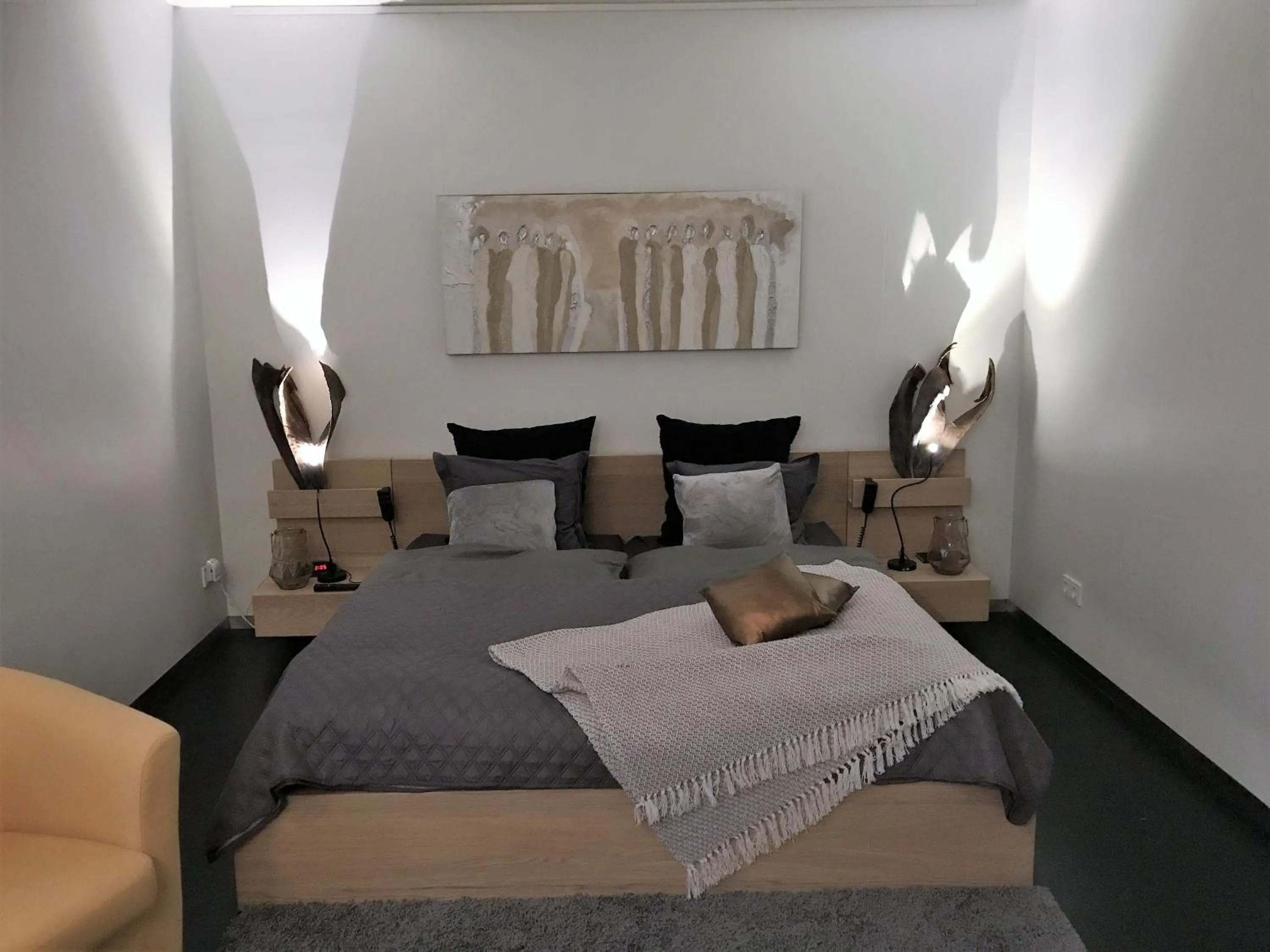 Bed in WK12 Suite