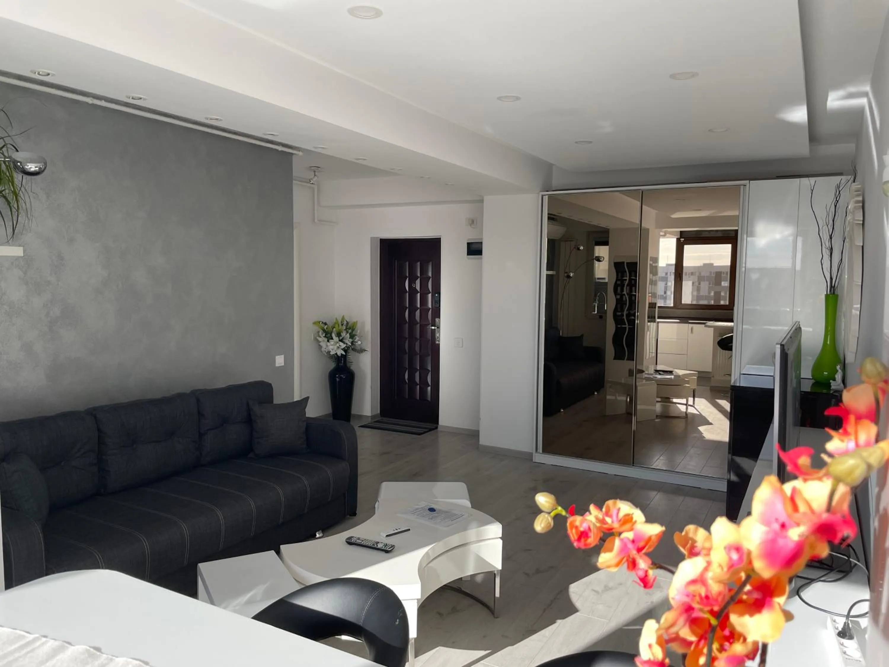 Living room in Luxury Two Room Apartment Residence Militari M3