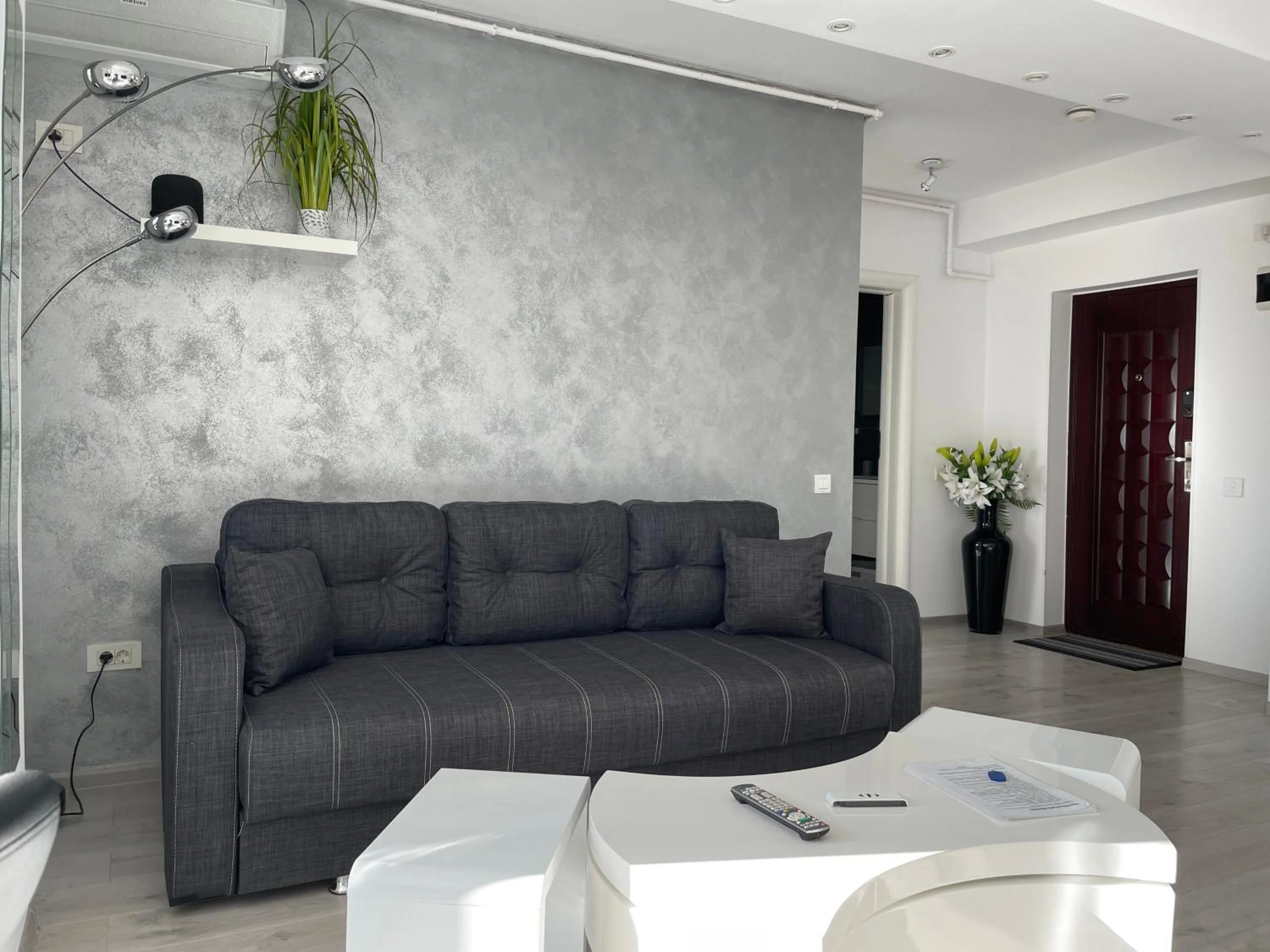 Living room in Luxury Two Room Apartment Residence Militari M3
