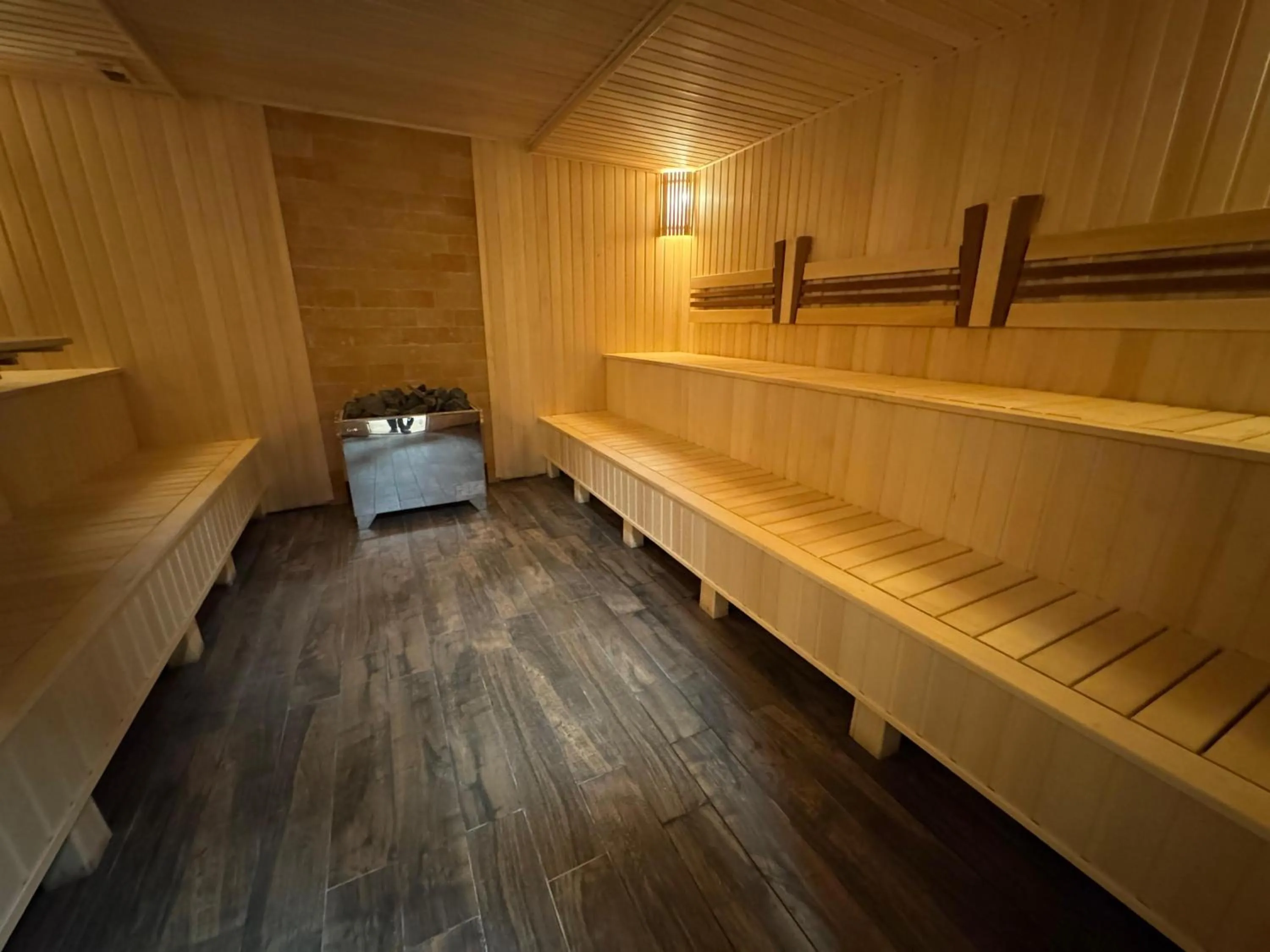 Sauna in Aysberq Resort