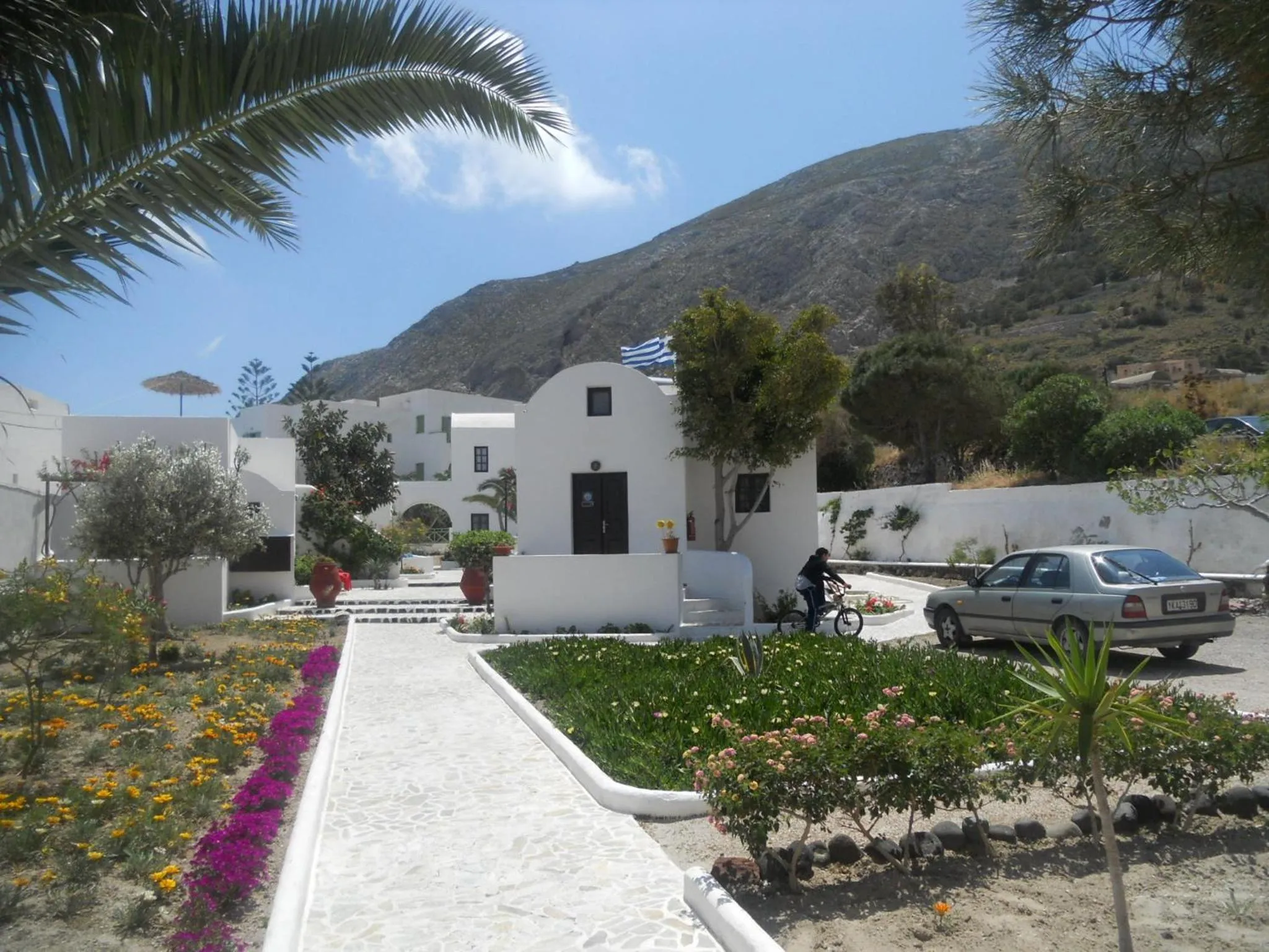 Facade/entrance in Villa Ostria