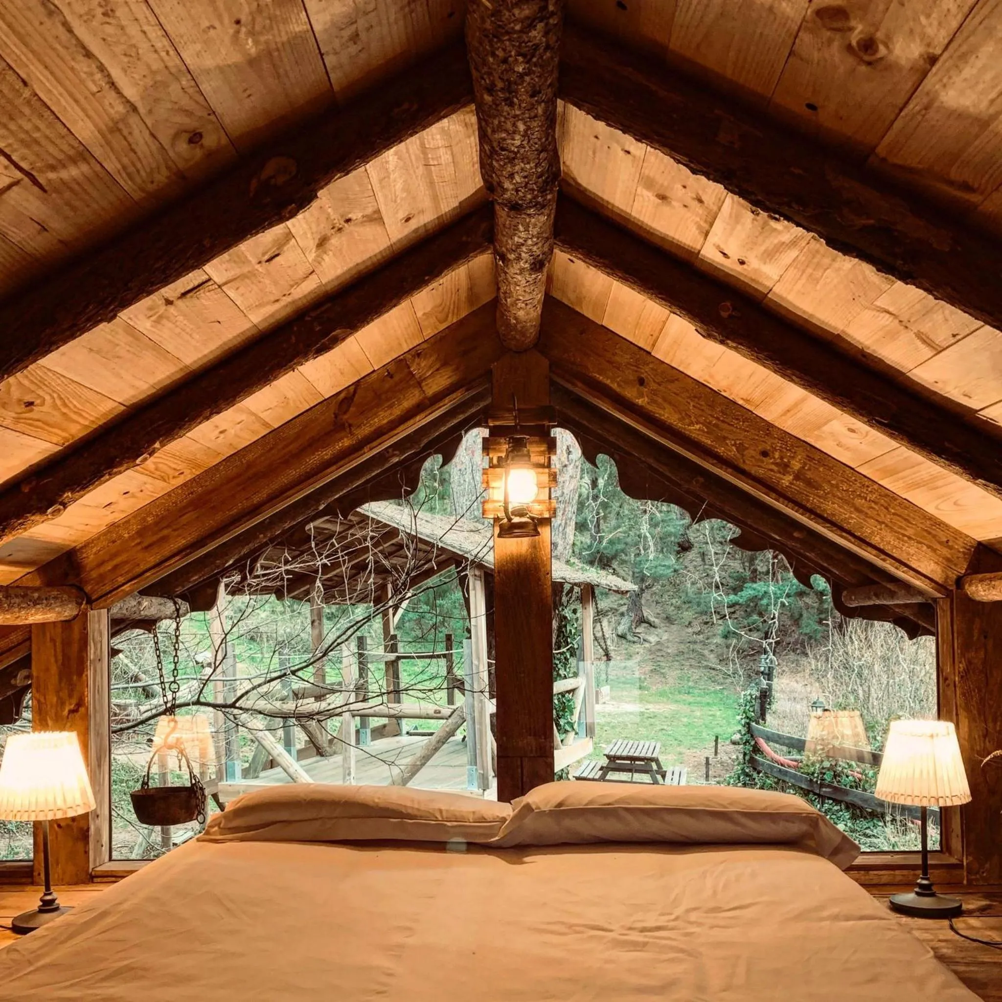 Bungalow with Garden View in La Posada Cercedilla