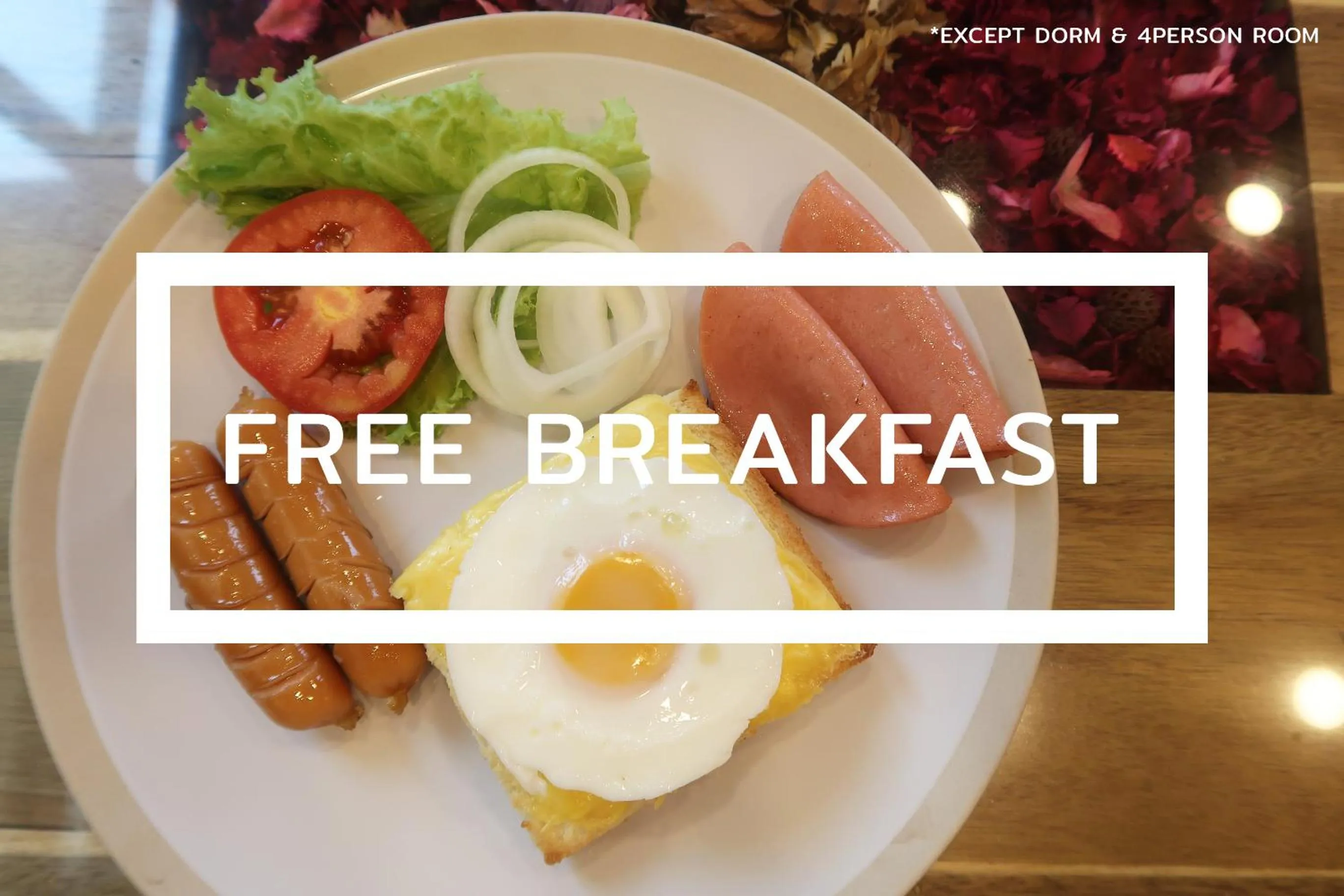 Breakfast in Baan URT Suratthani Airport Hotel