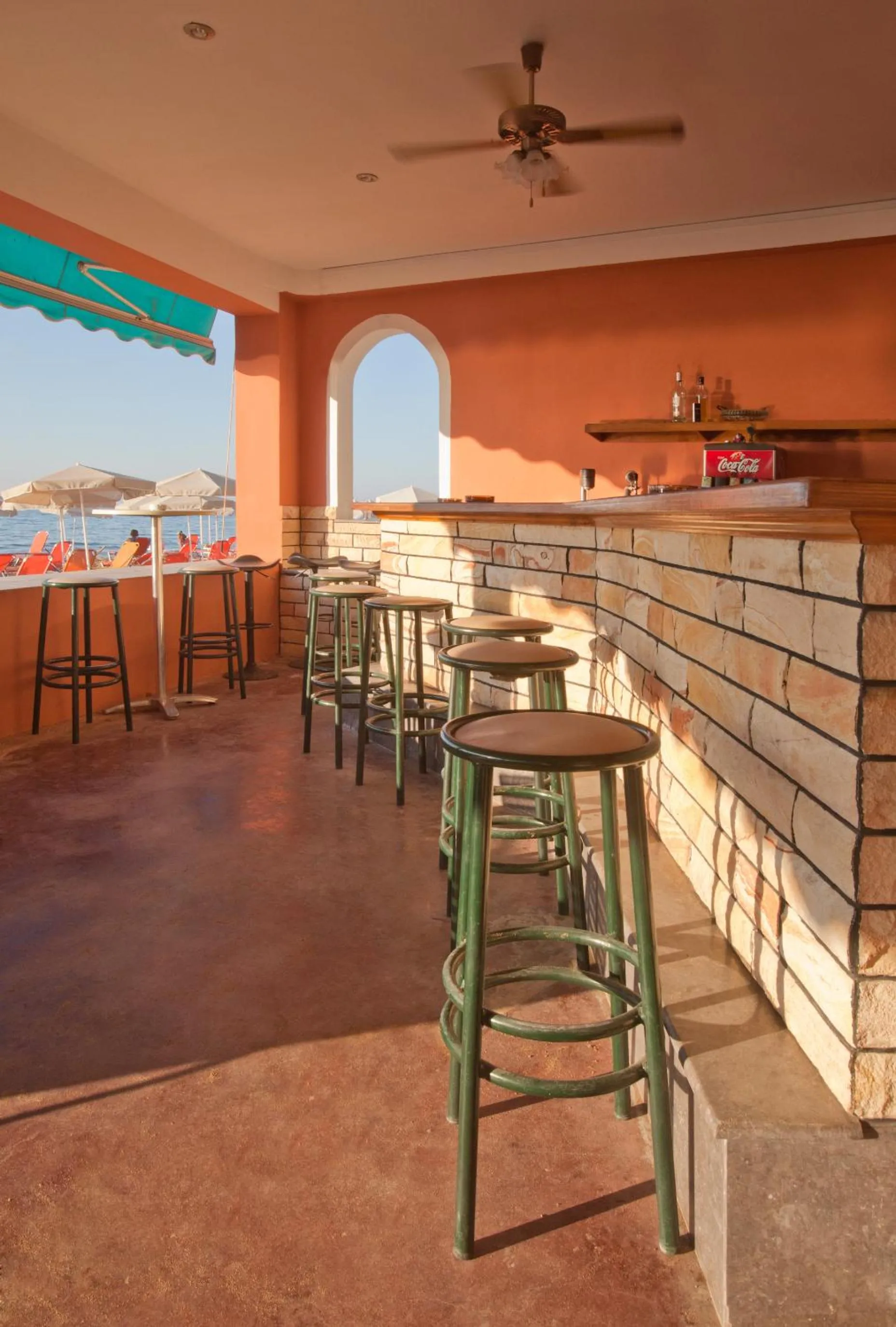 Lounge or bar in Dedalos Beach Hotel