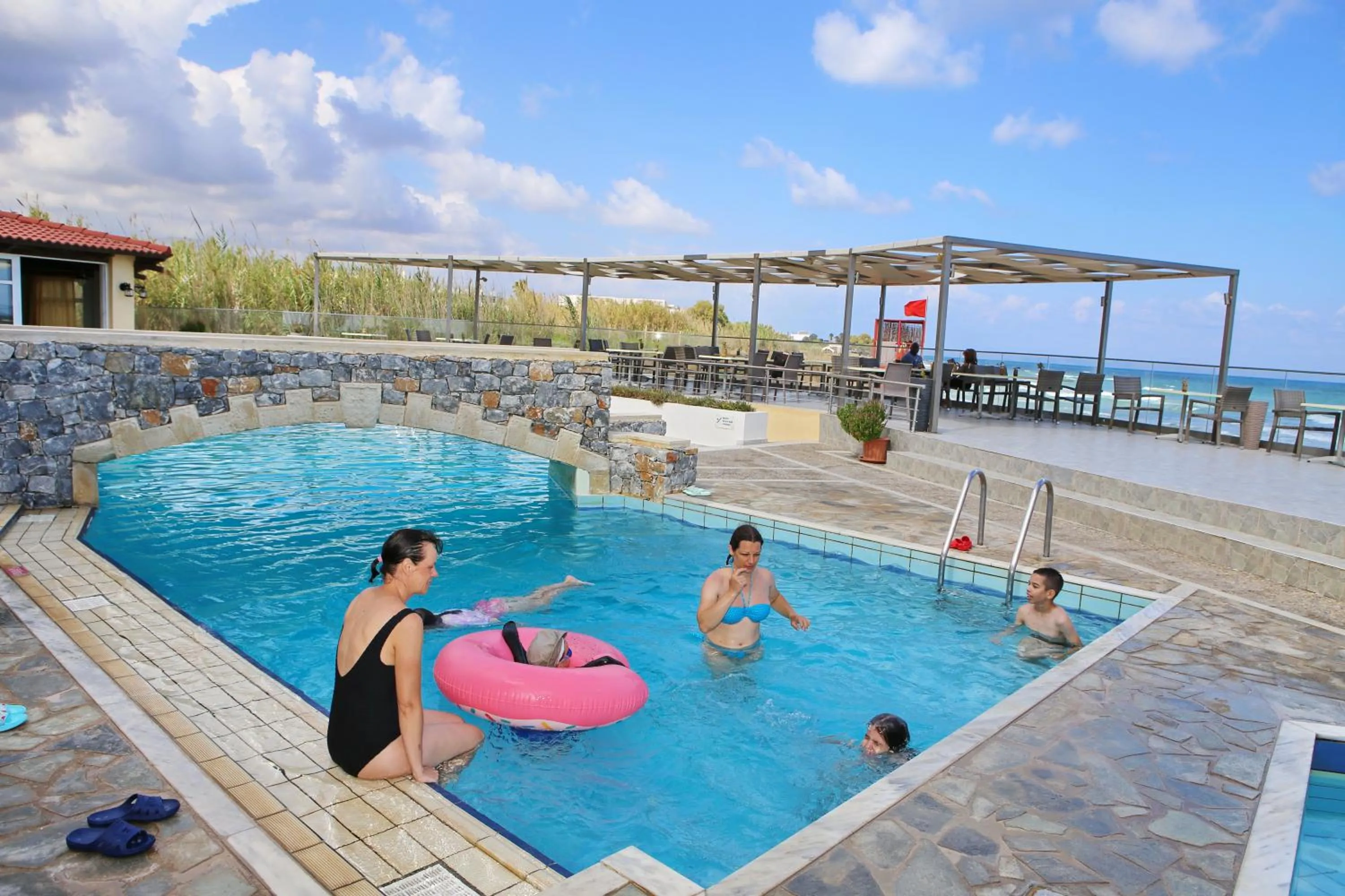 Sea view in Dedalos Beach Hotel