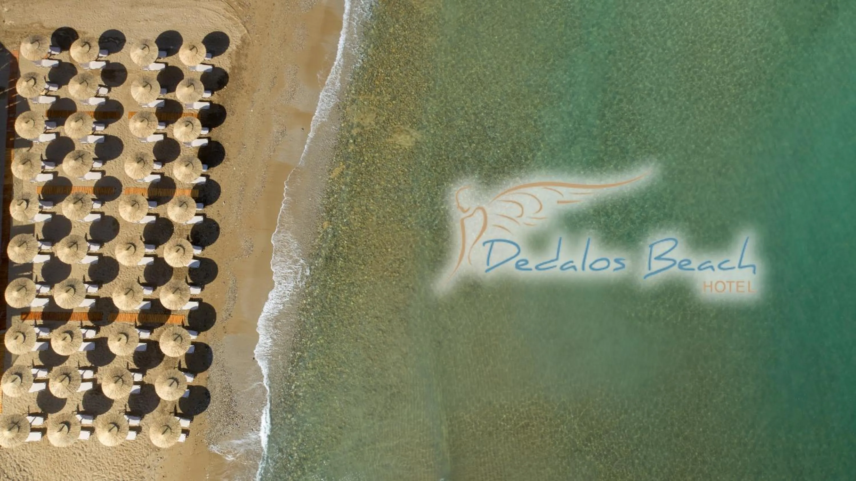 Bird's eye view in Dedalos Beach Hotel