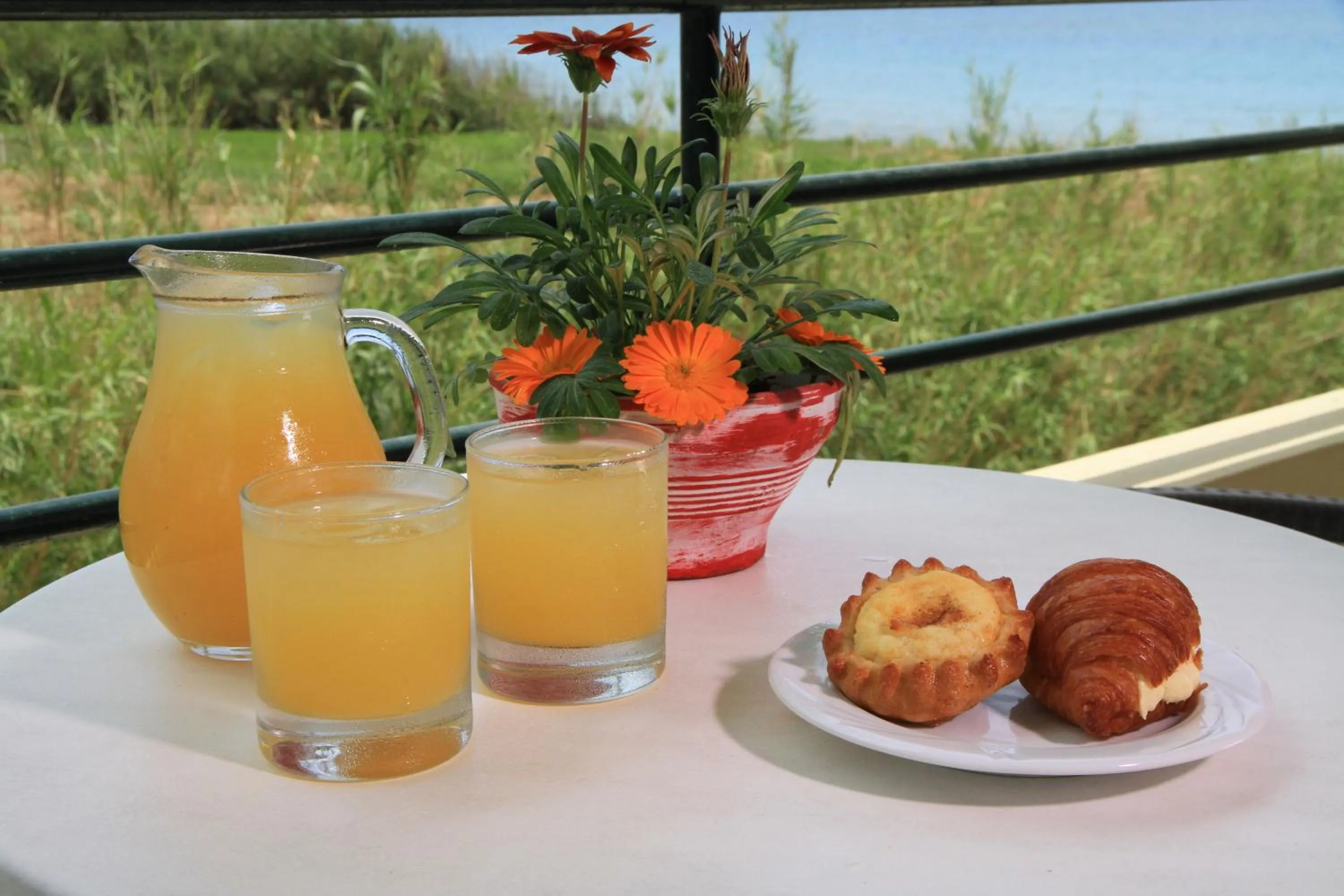 Balcony/Terrace in Dedalos Beach Hotel