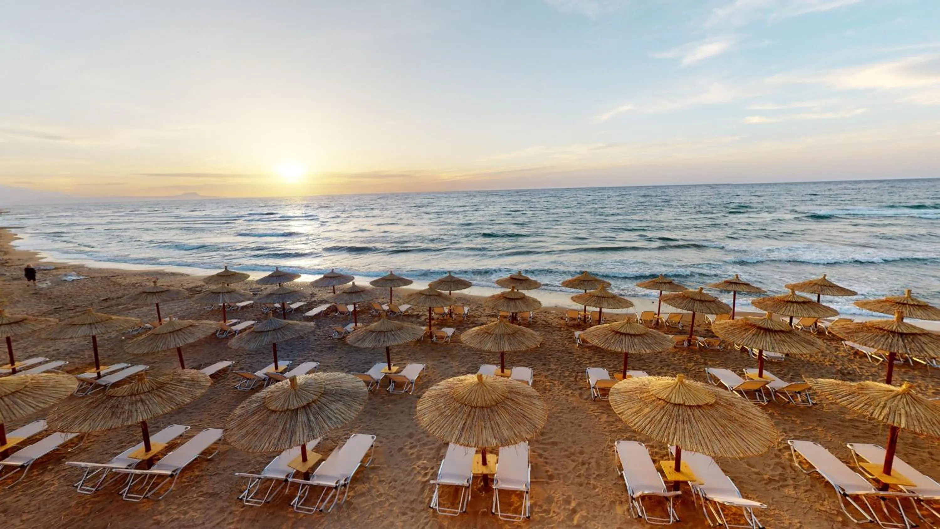 Beach in Dedalos Beach Hotel