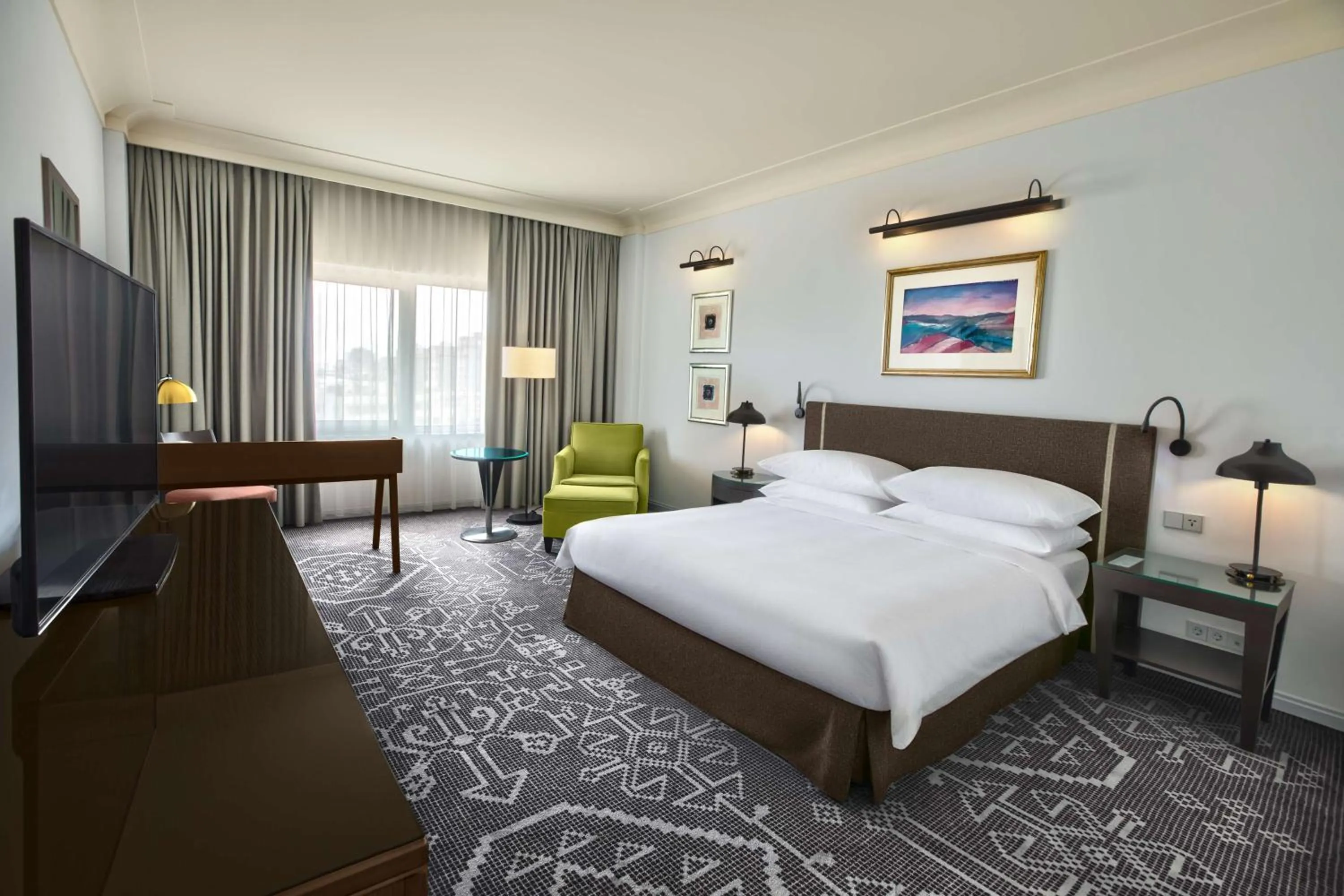 Bedroom, Bed in Hyatt Regency Baku