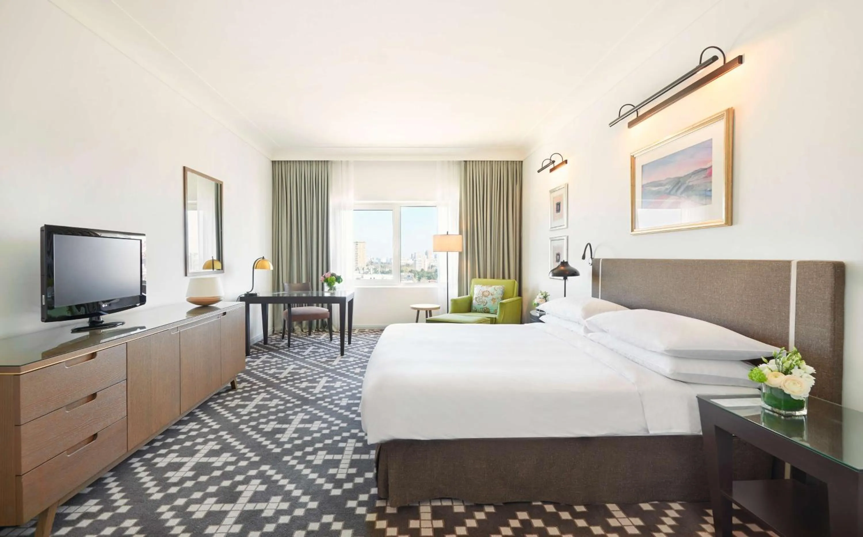 Bedroom, Bed in Hyatt Regency Baku