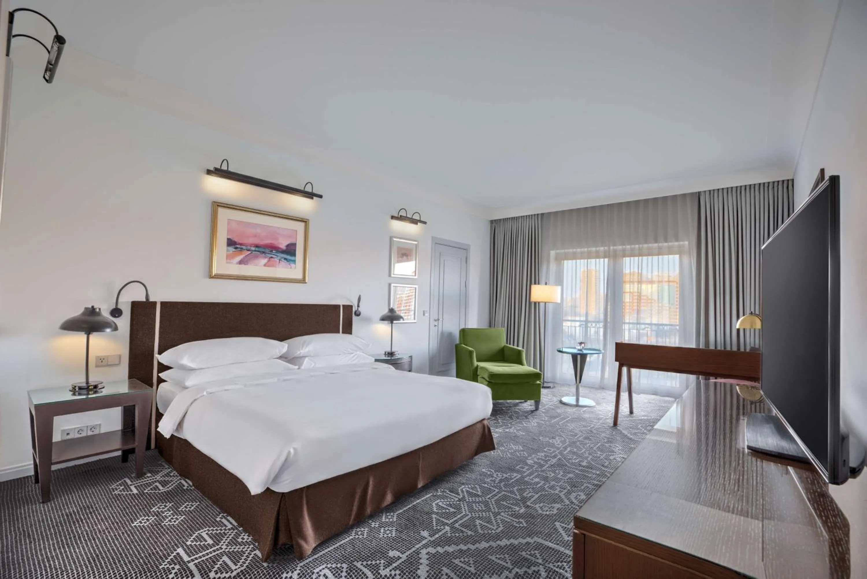 Bedroom, Bed in Hyatt Regency Baku