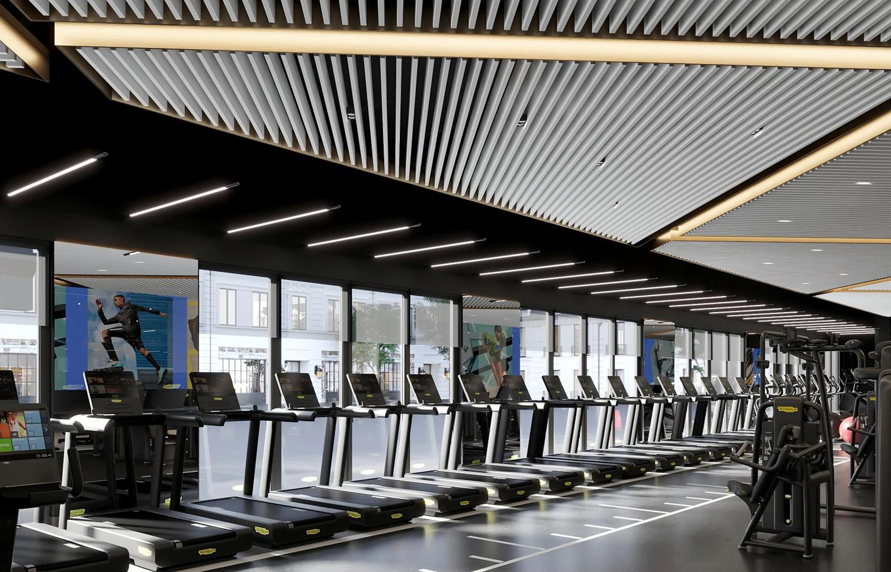 Fitness centre/facilities in Hyatt Regency Baku