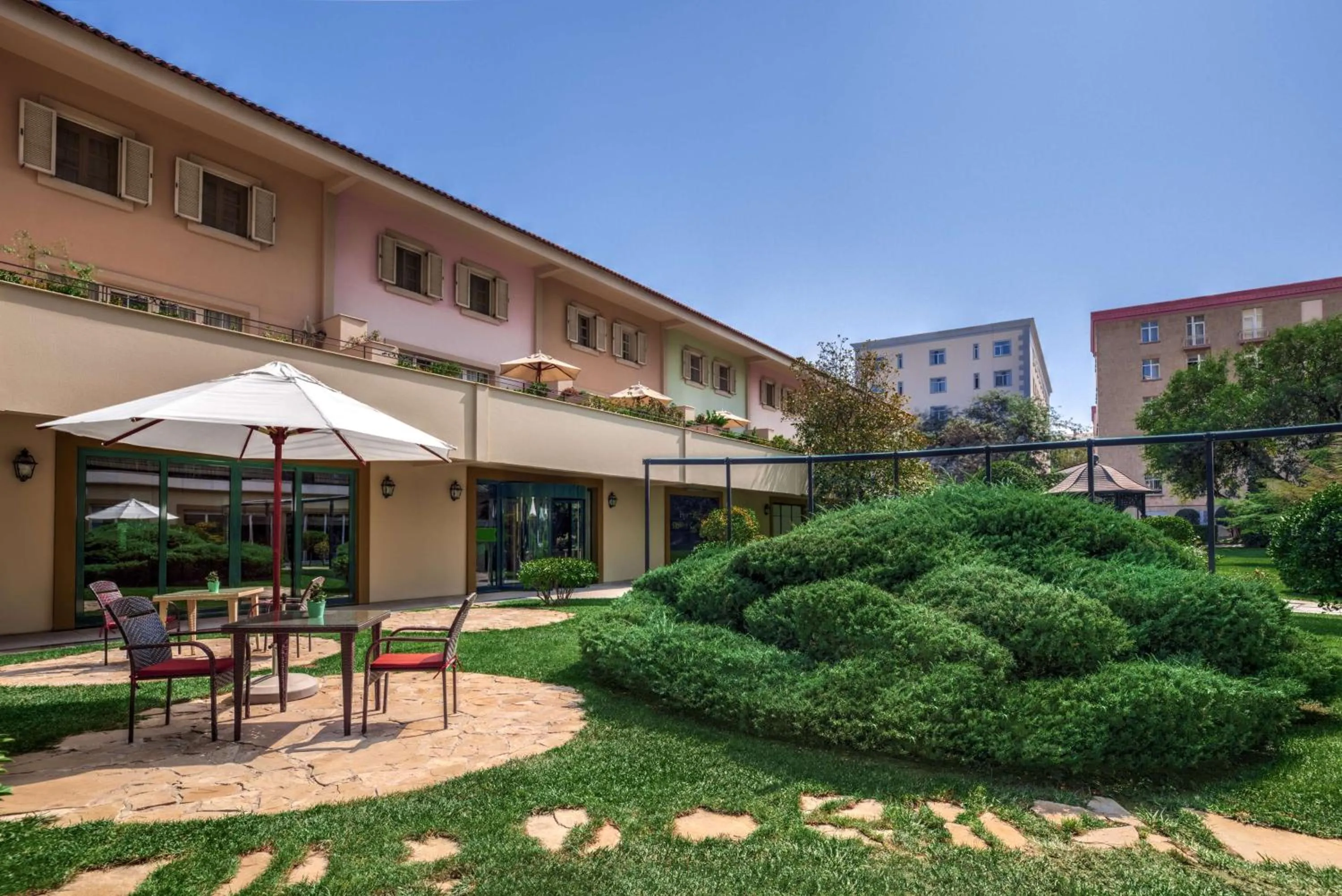 Patio in Hyatt Regency Baku
