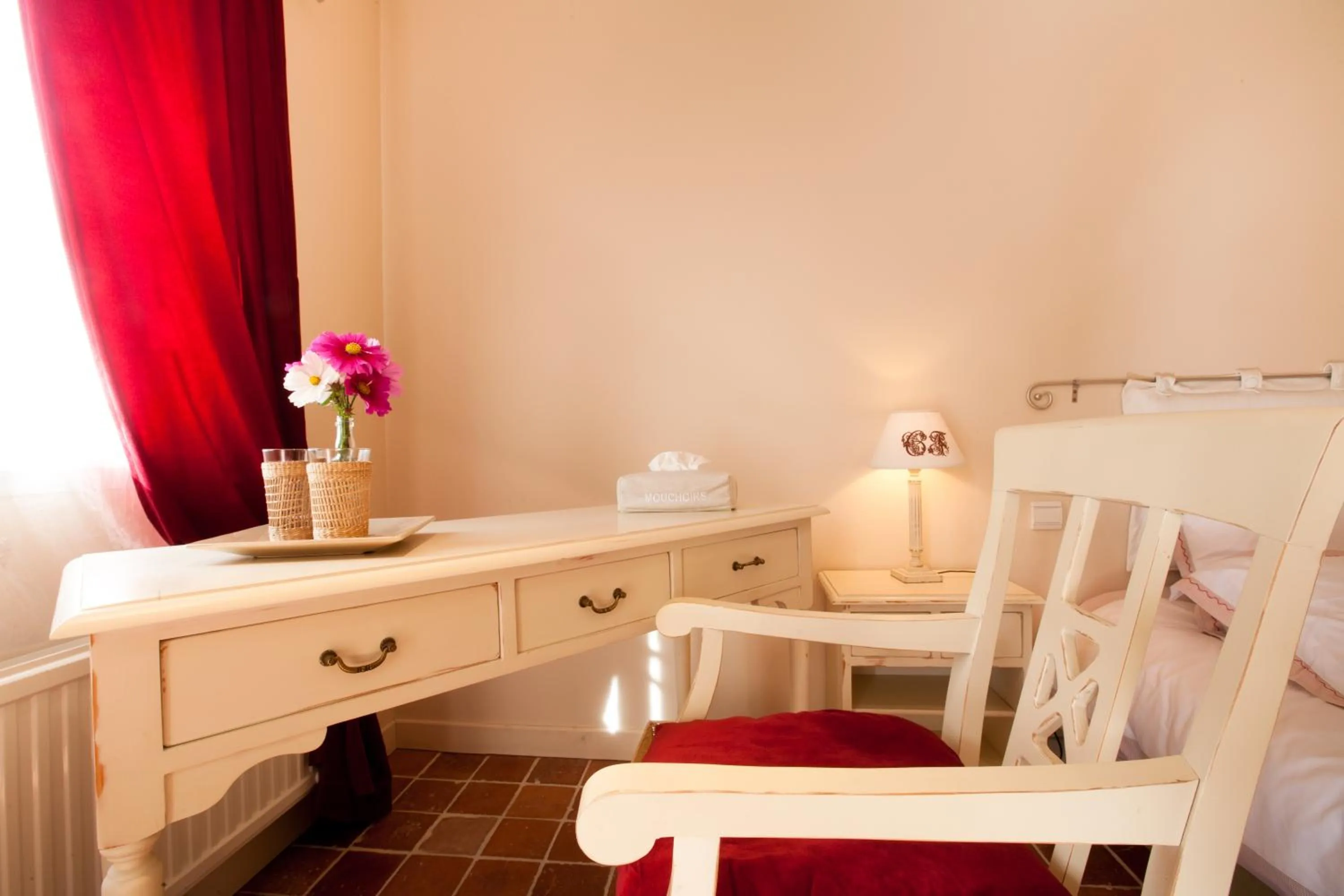 Decorative detail in Domaine De La Combotte