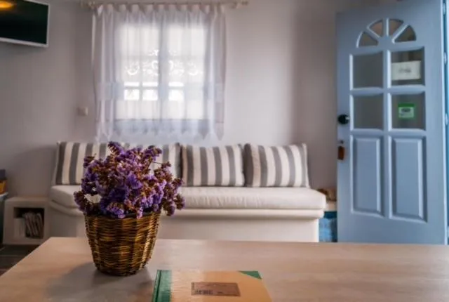 Lobby or reception in Hotel Ippocampos Studios