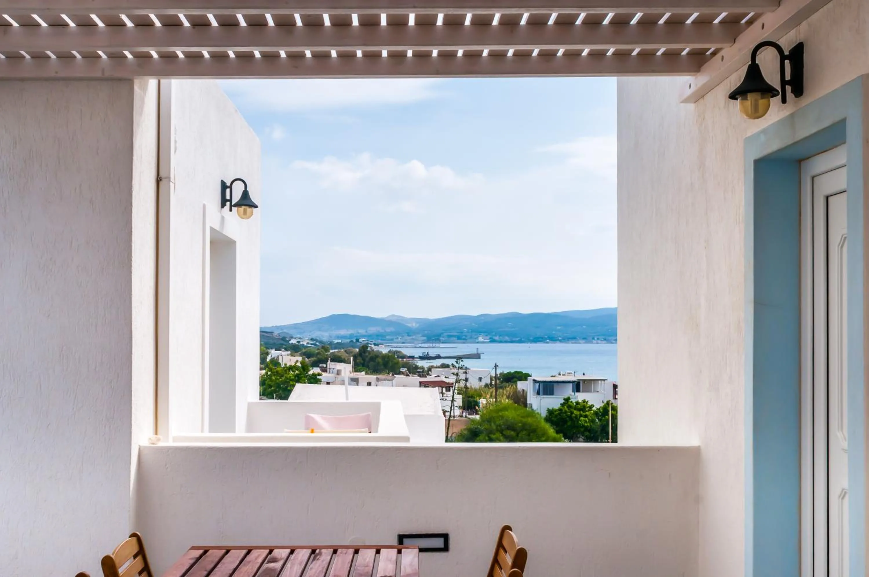 Balcony/Terrace in Hotel Ippocampos Studios