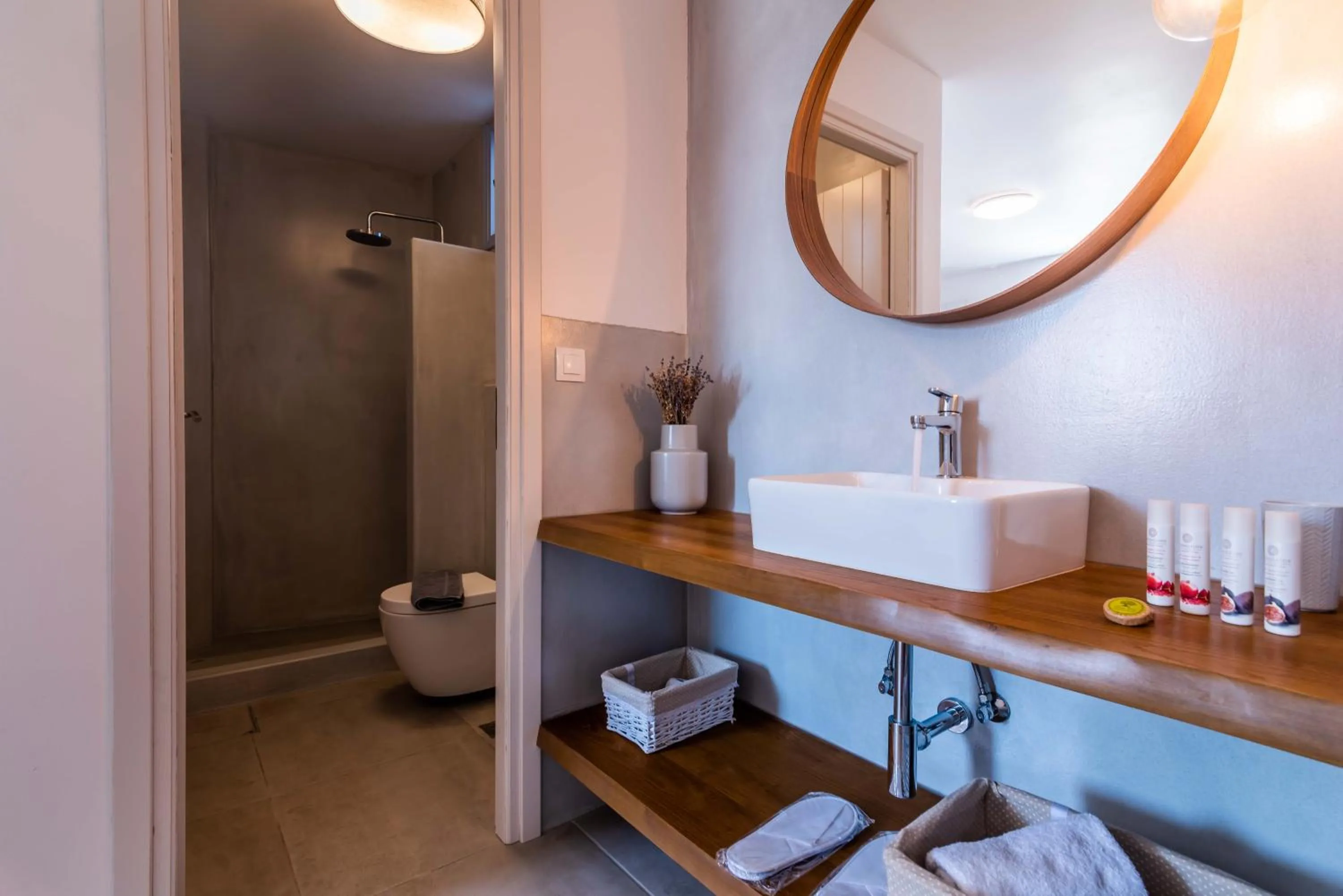 Bathroom in Hotel Ippocampos Studios