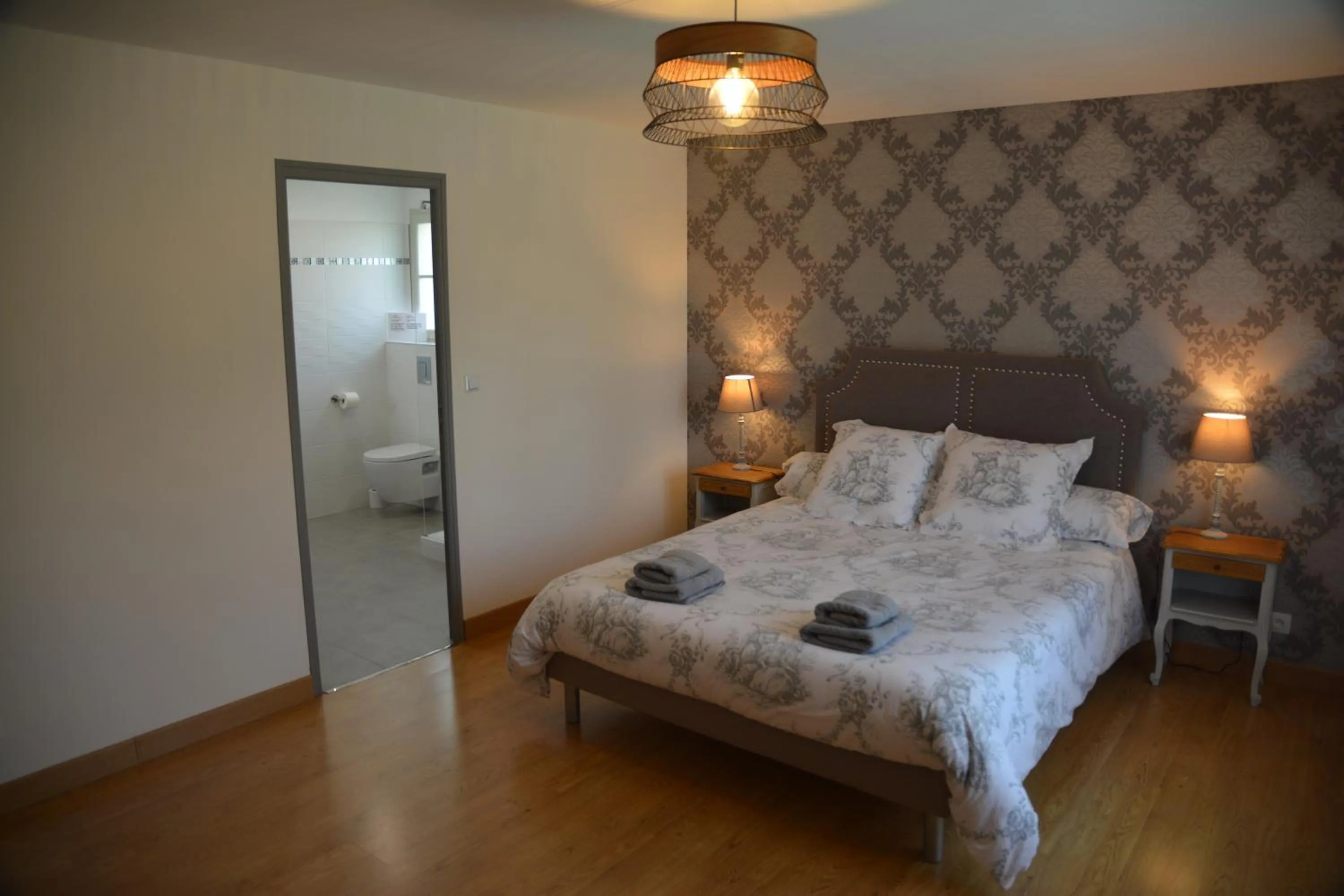 Bed in la maison du saussoy