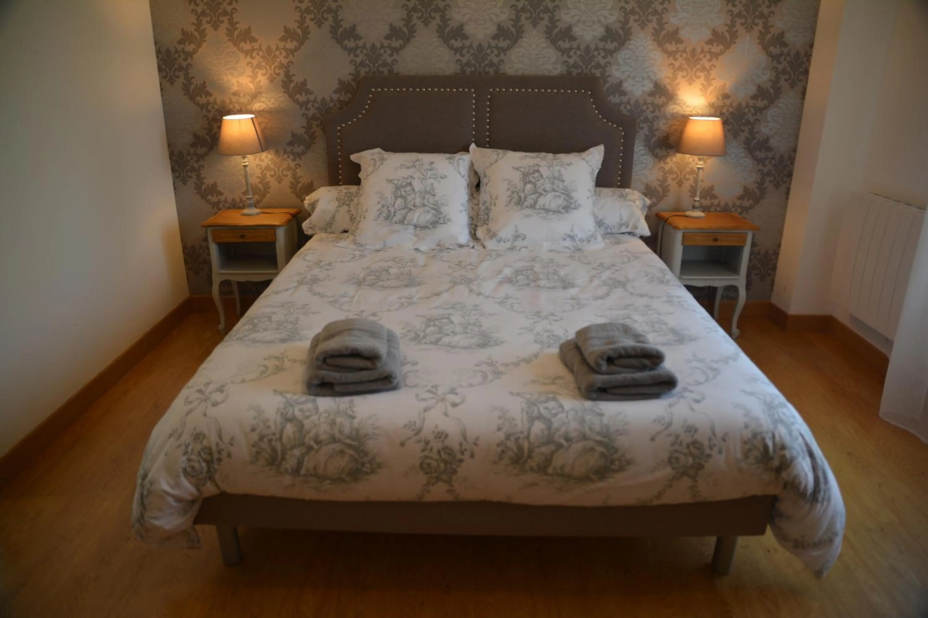 Bed in la maison du saussoy