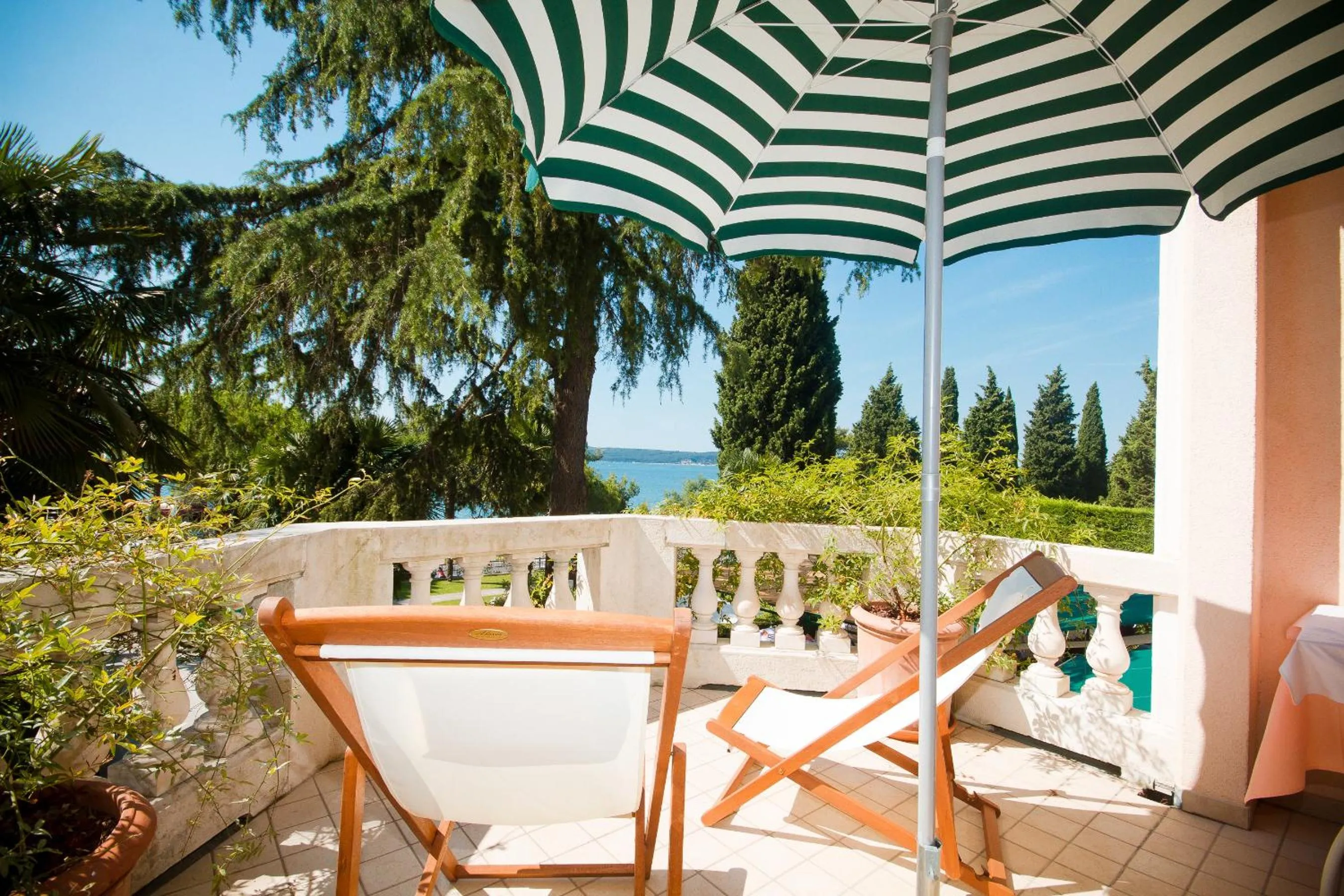 Patio in Hotel Marko