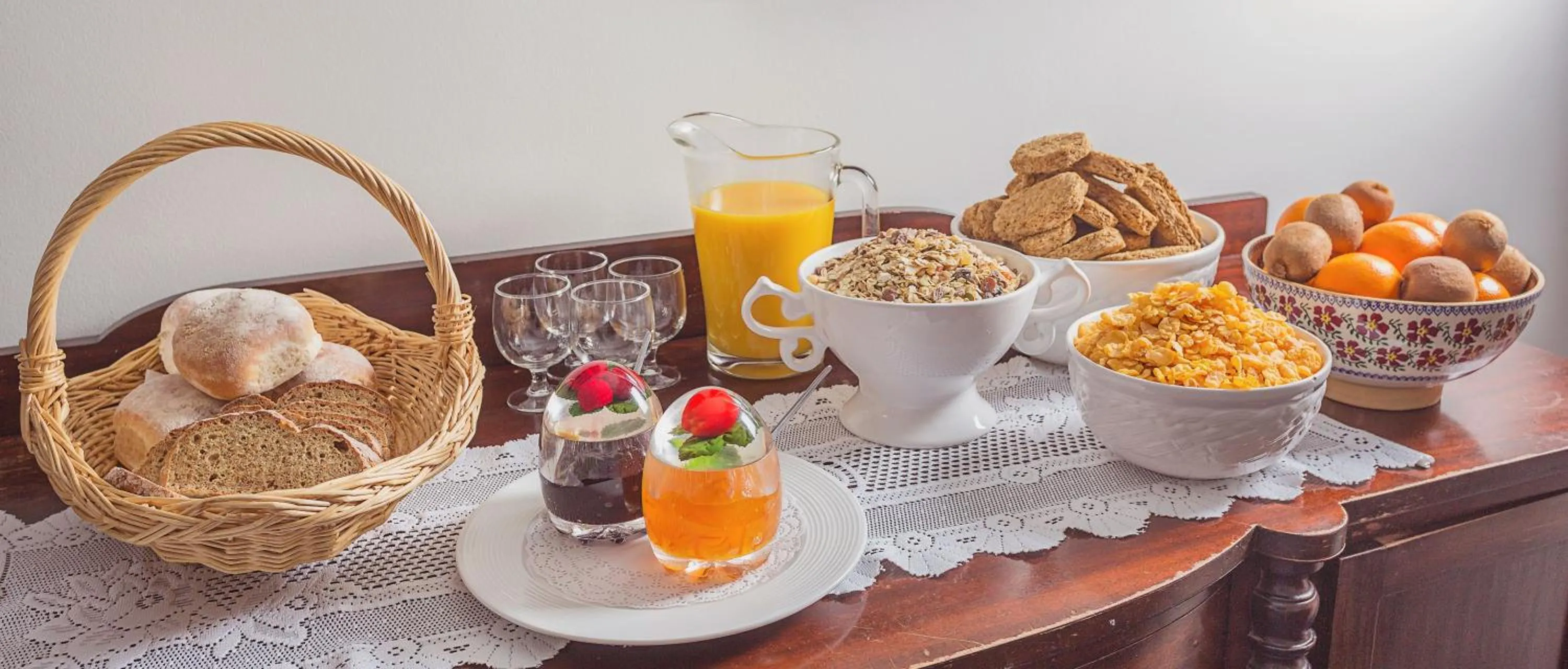 Food close-up in Abbey Lodge