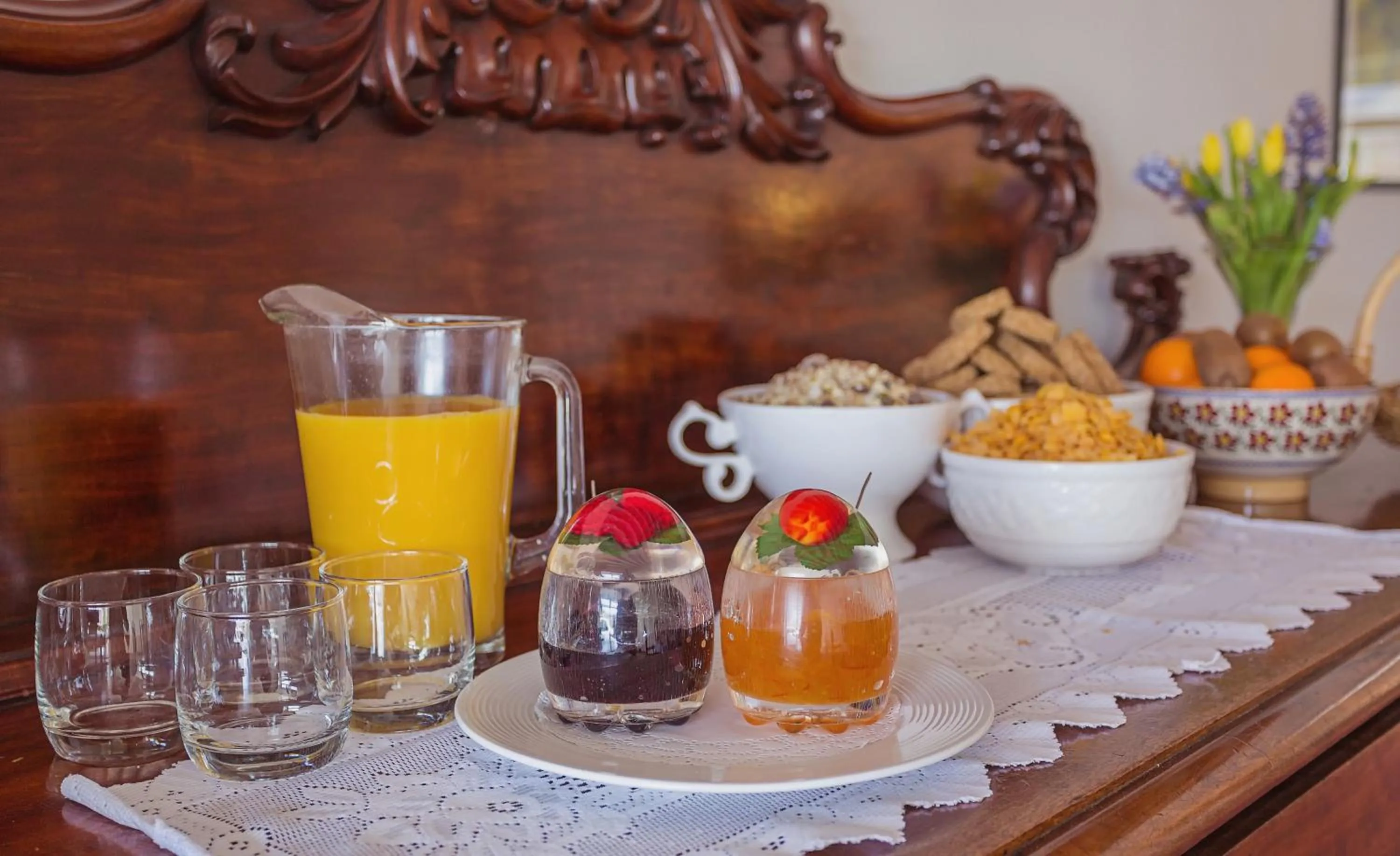 Breakfast in Abbey Lodge