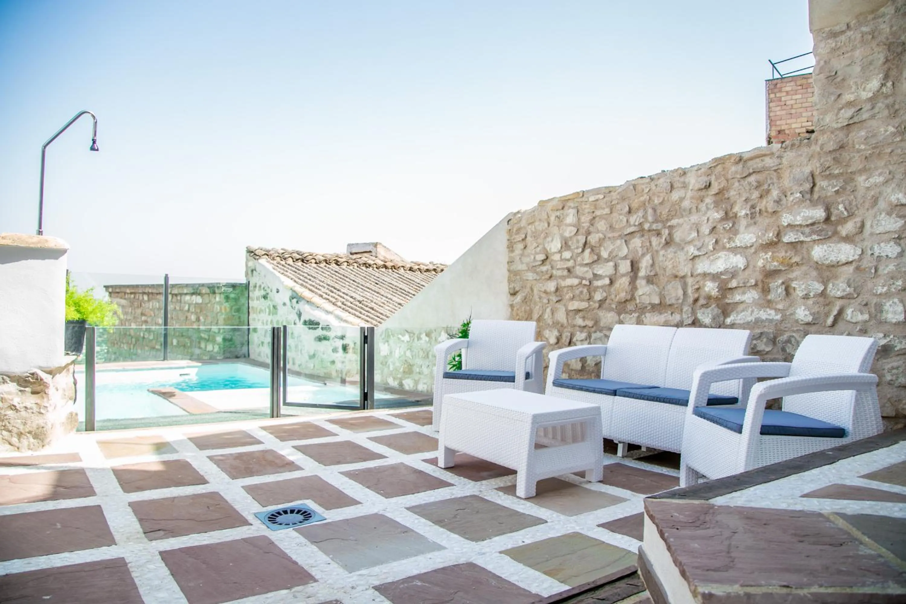 Patio in Apartamentos Turísticos La Casa Vieja