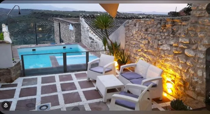 Patio in Apartamentos Turísticos La Casa Vieja