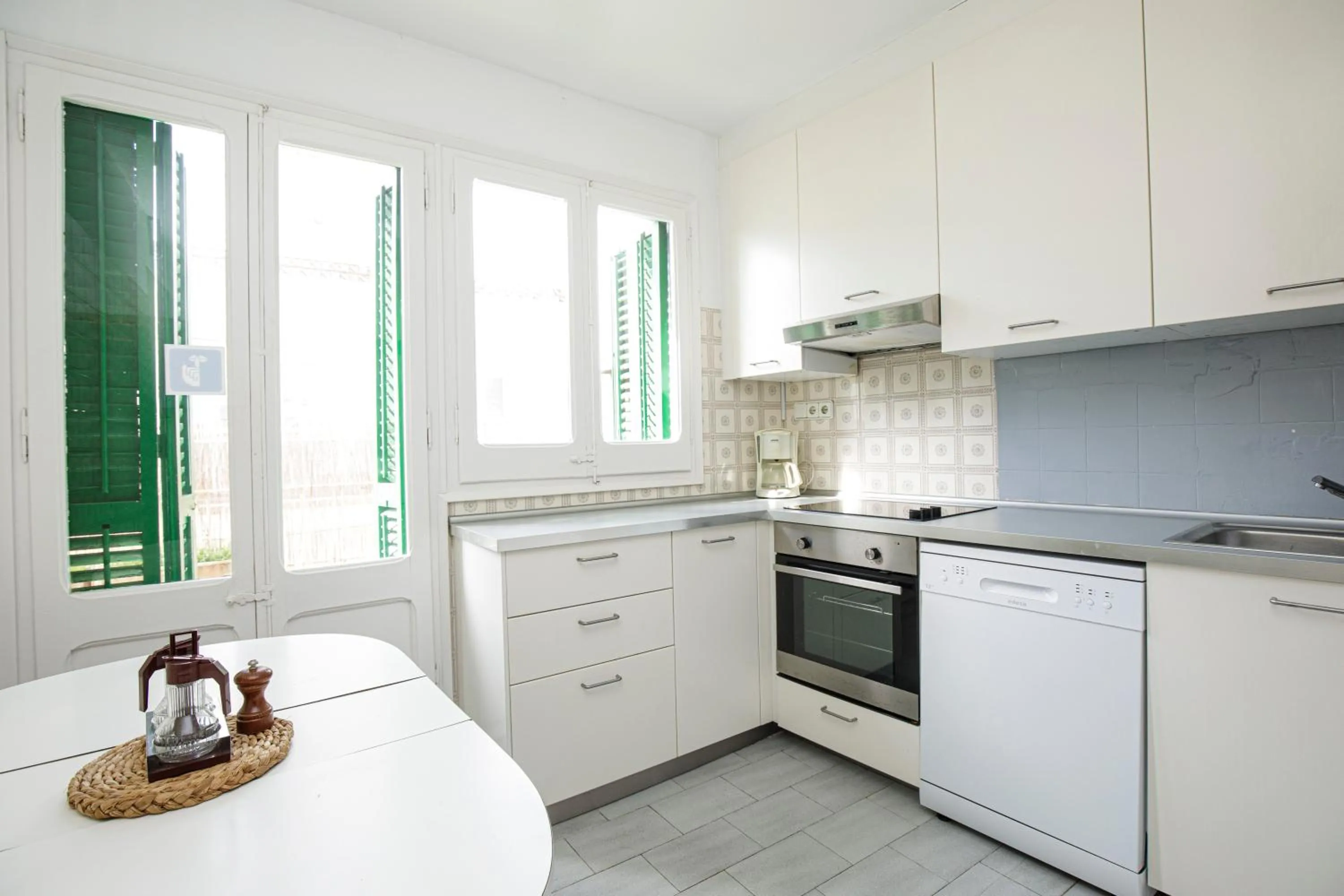 Kitchen or kitchenette in Hotel Casa Mas