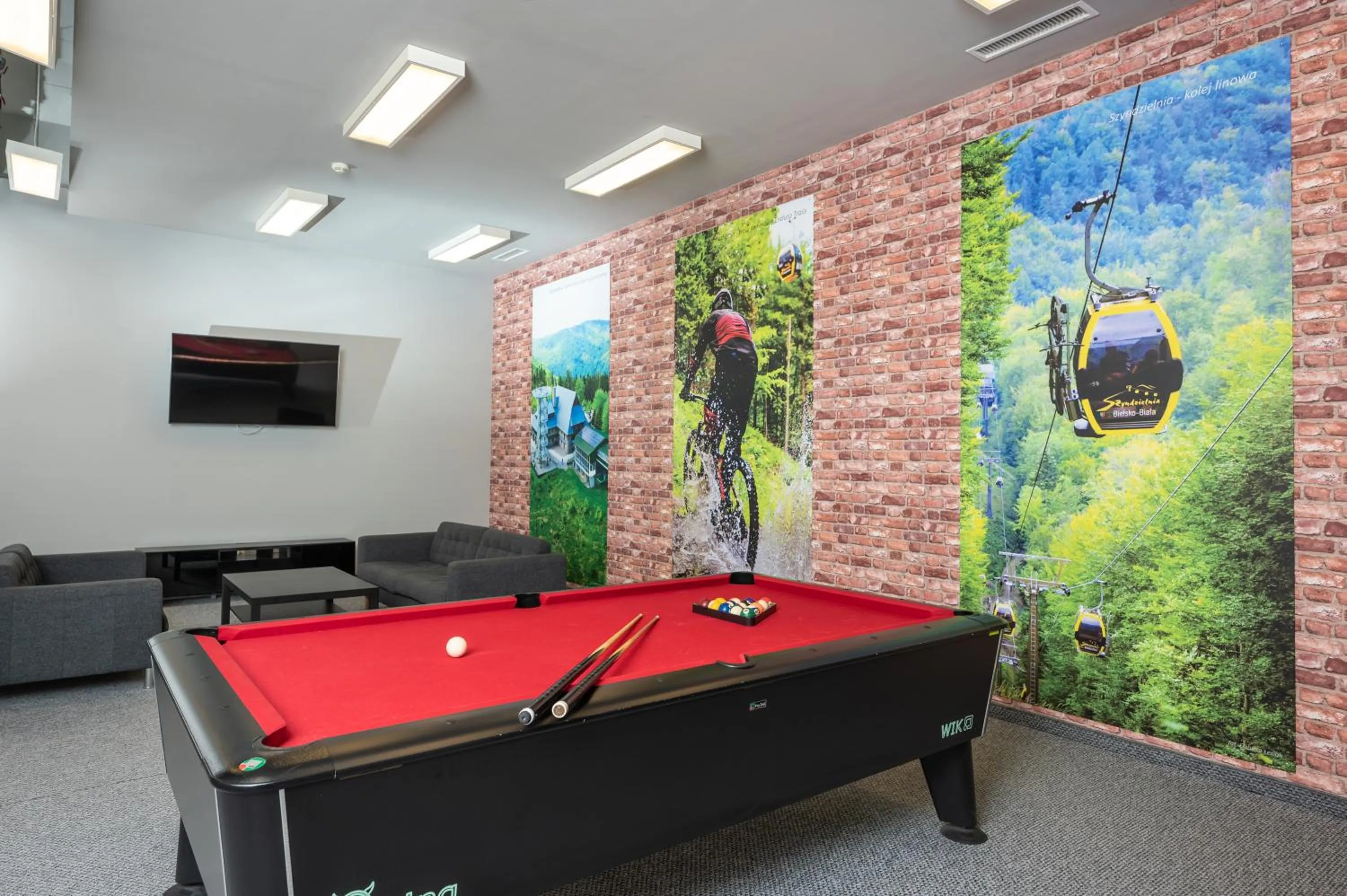 Game Room in Hotel Szyndzielnia