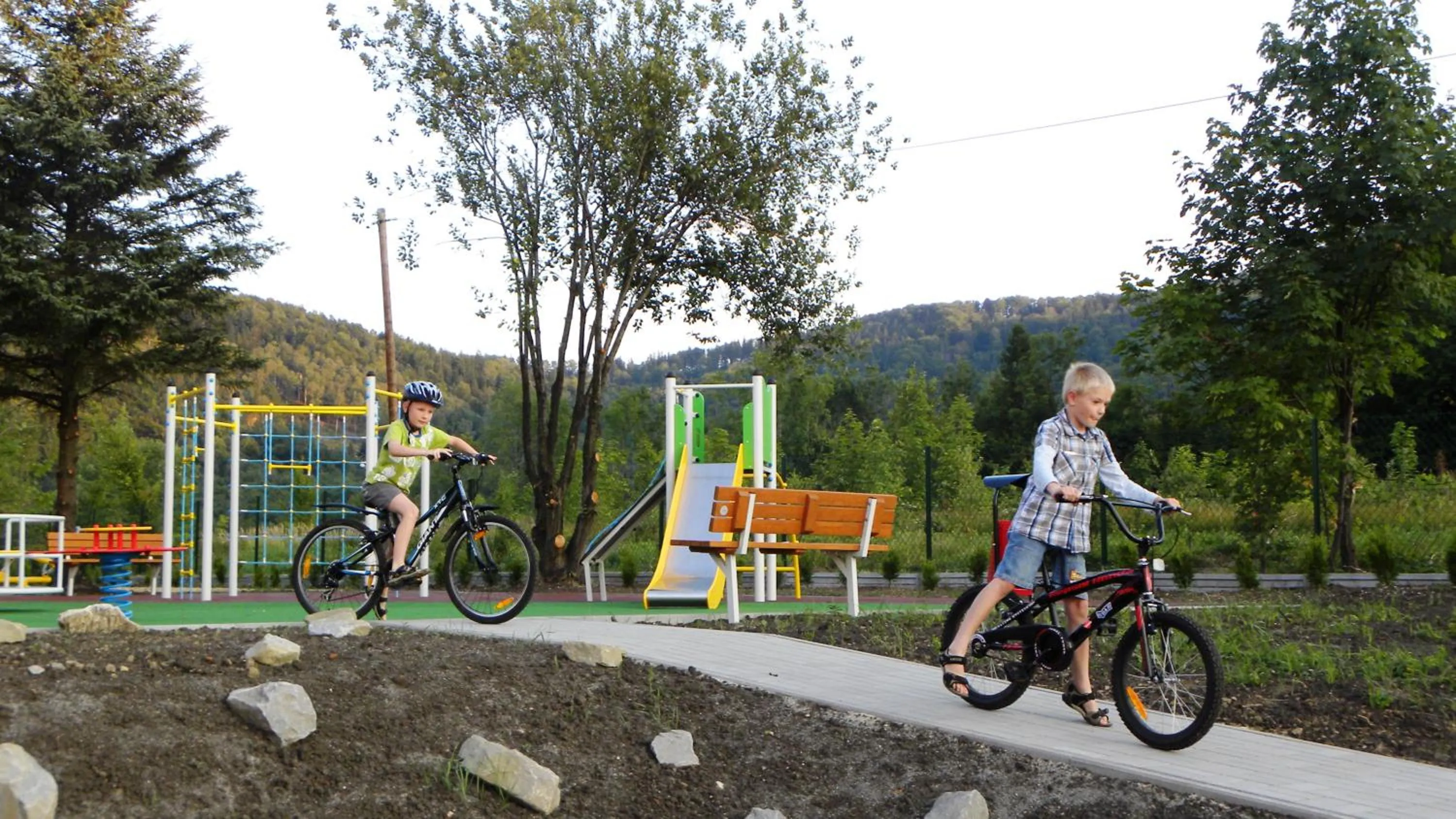 Children play ground in Hotel Szyndzielnia