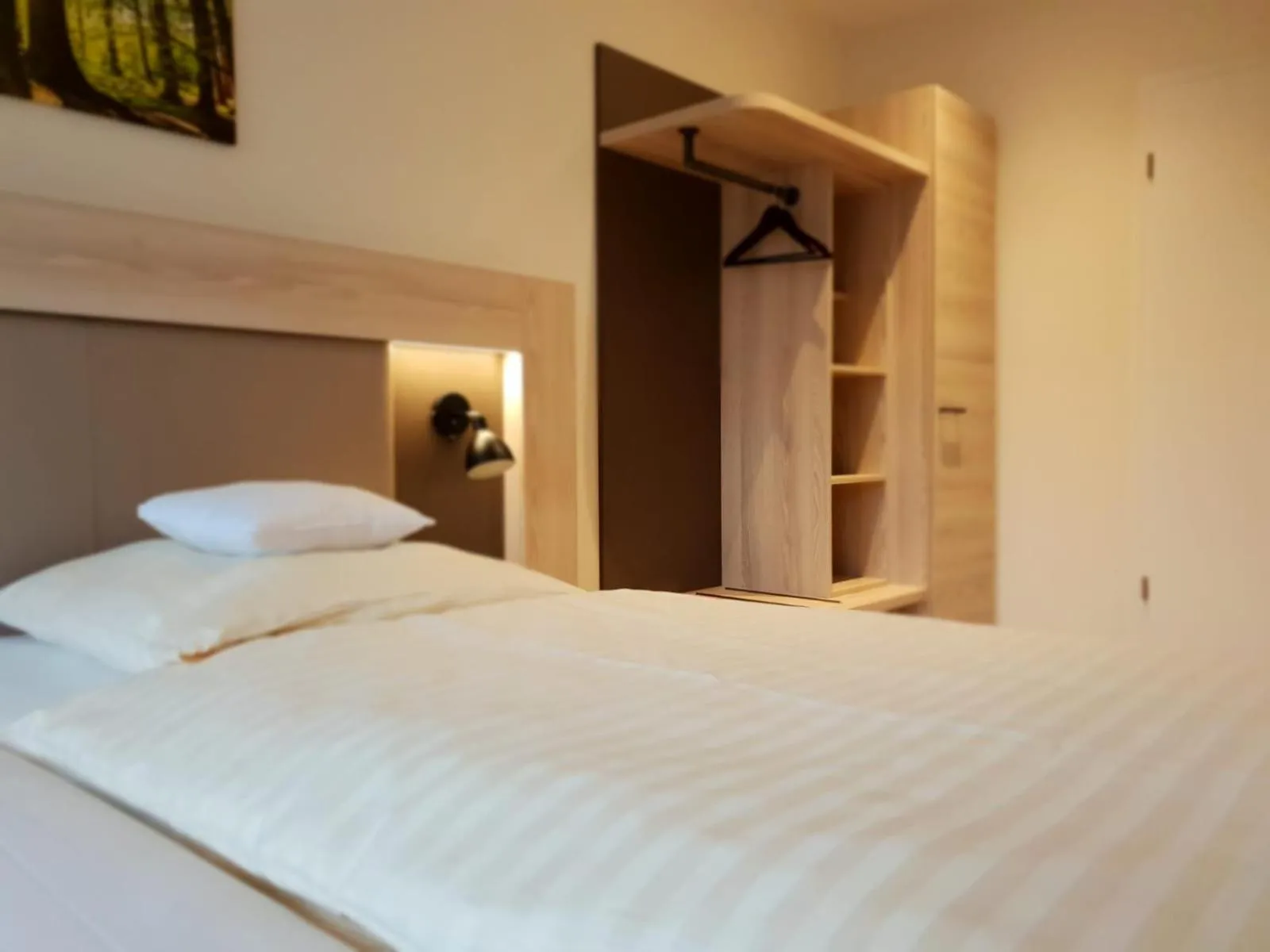 Decorative detail, Bed in Hotel Clemenswerther Hof