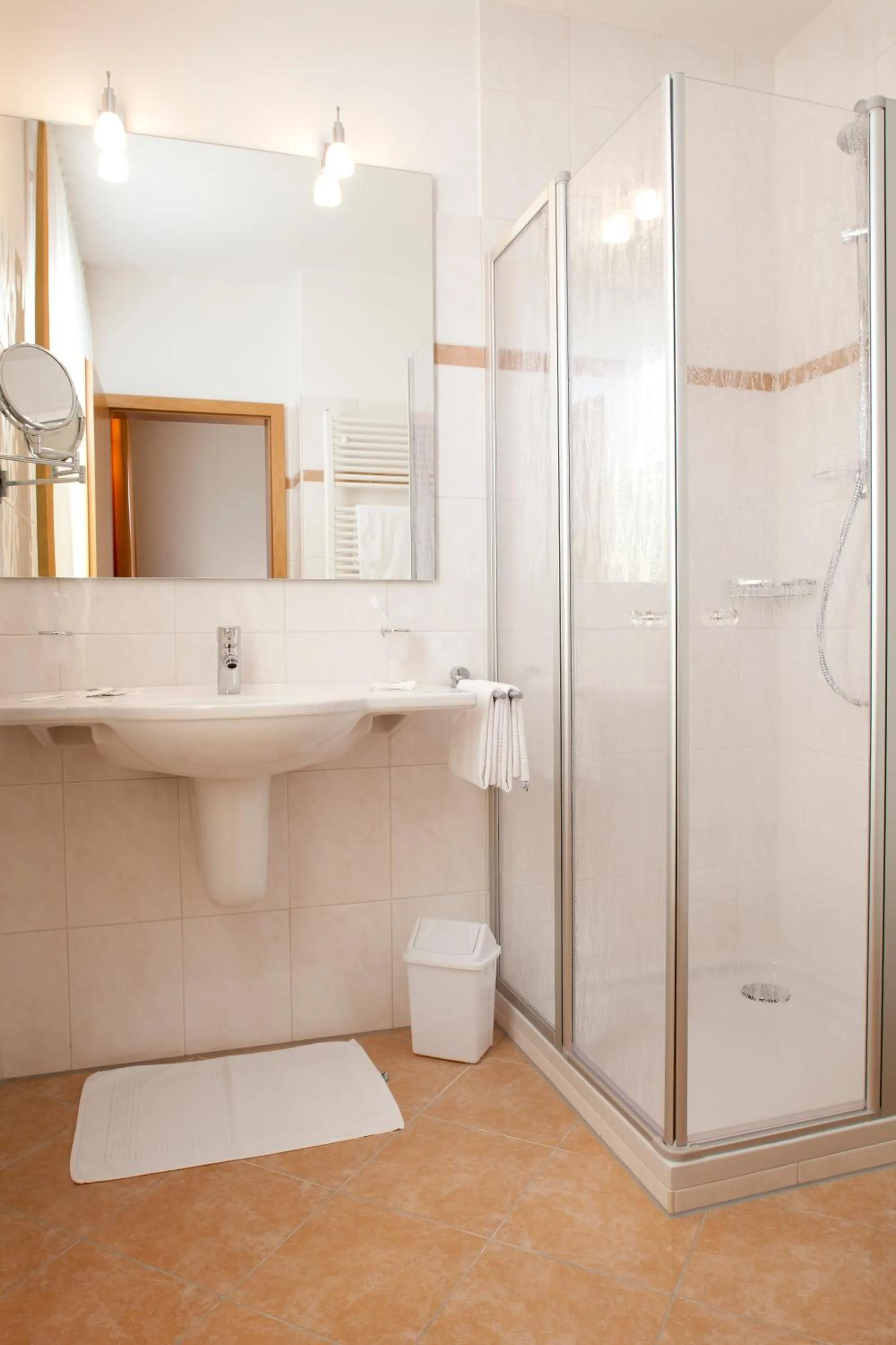 Shower in Hotel Clemenswerther Hof