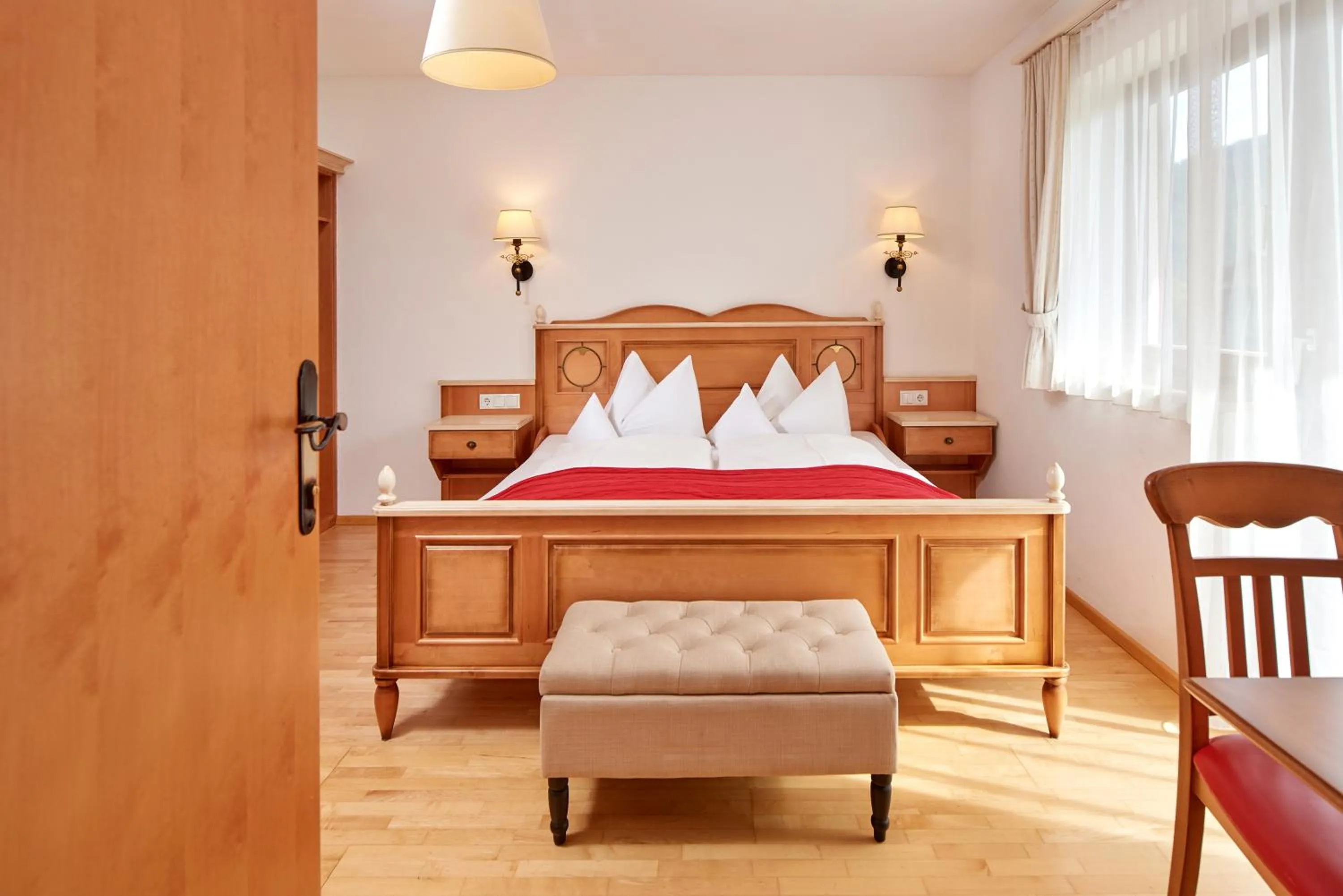 Bedroom, Bed in Aparthotel Dachsteinblick