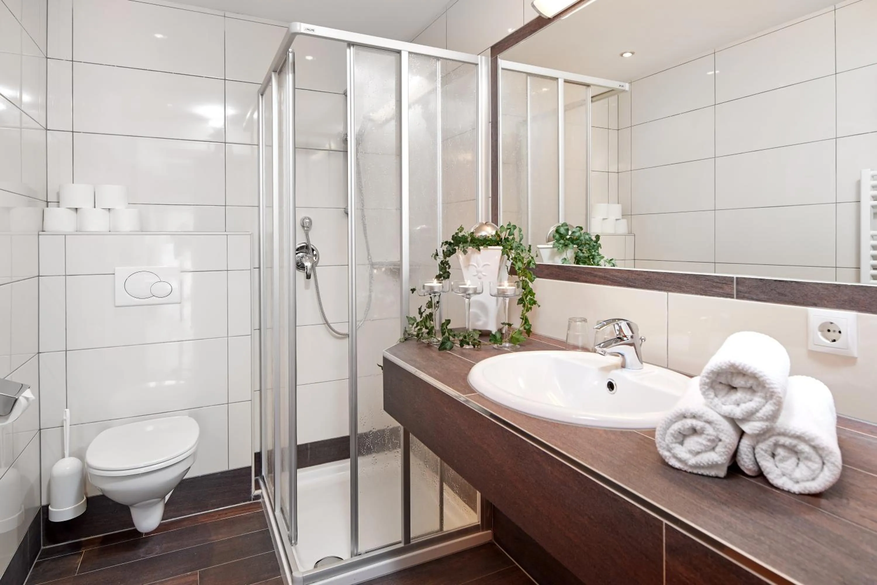 Bathroom in Aparthotel Dachsteinblick