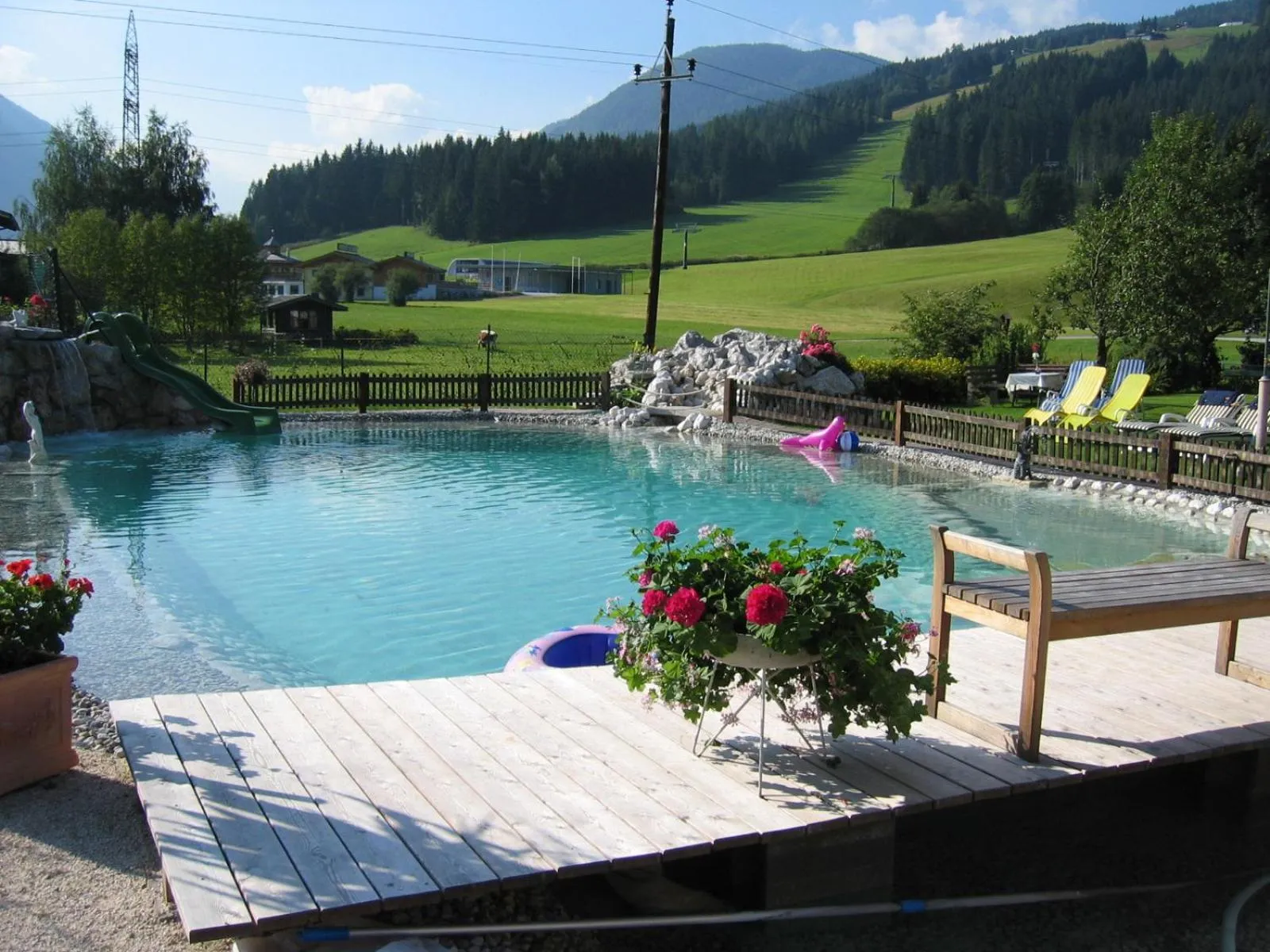 Swimming pool in Aparthotel Dachsteinblick