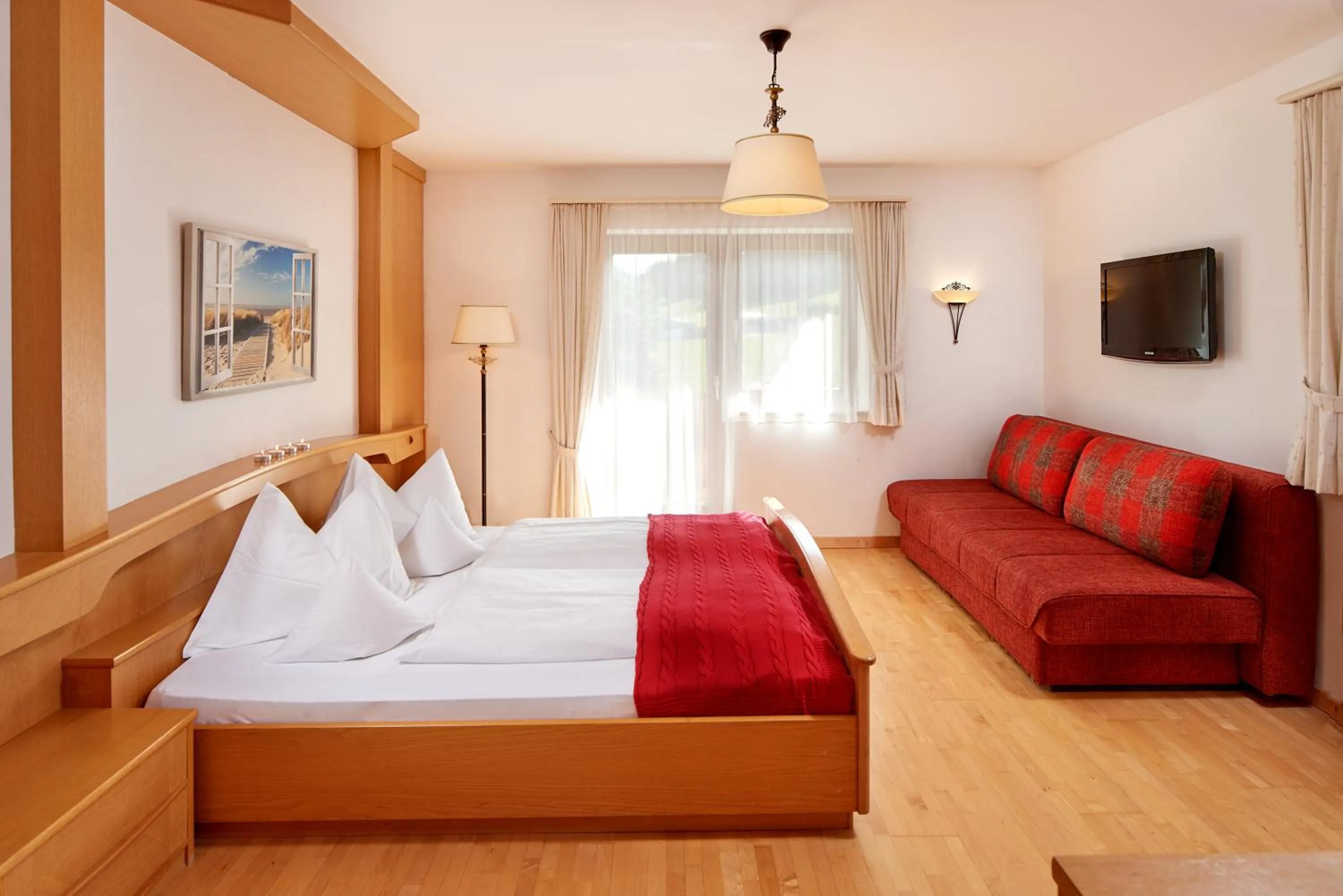 Bedroom, Bed in Aparthotel Dachsteinblick