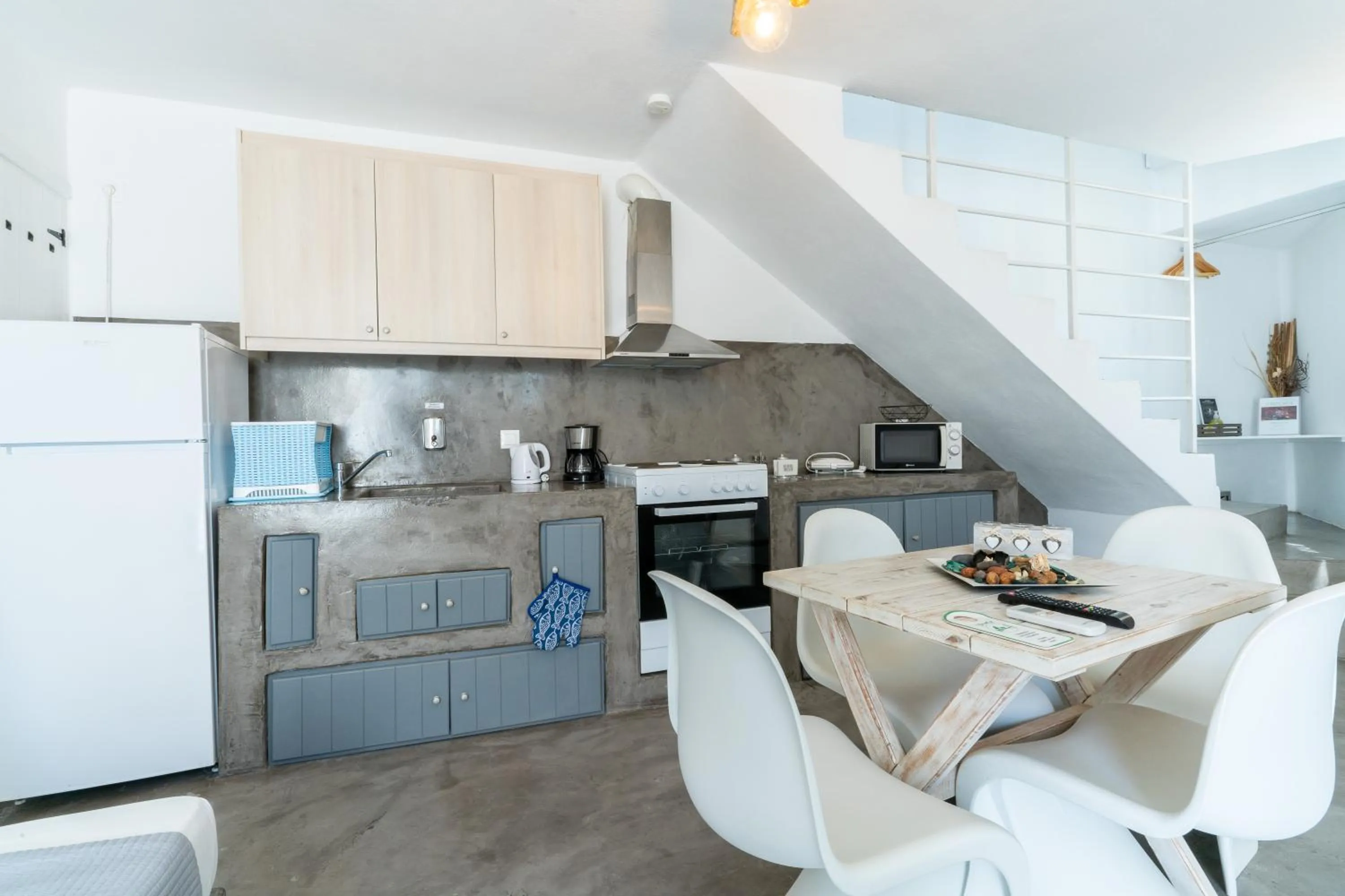 Living room in Loukas & Emma Eco Houses