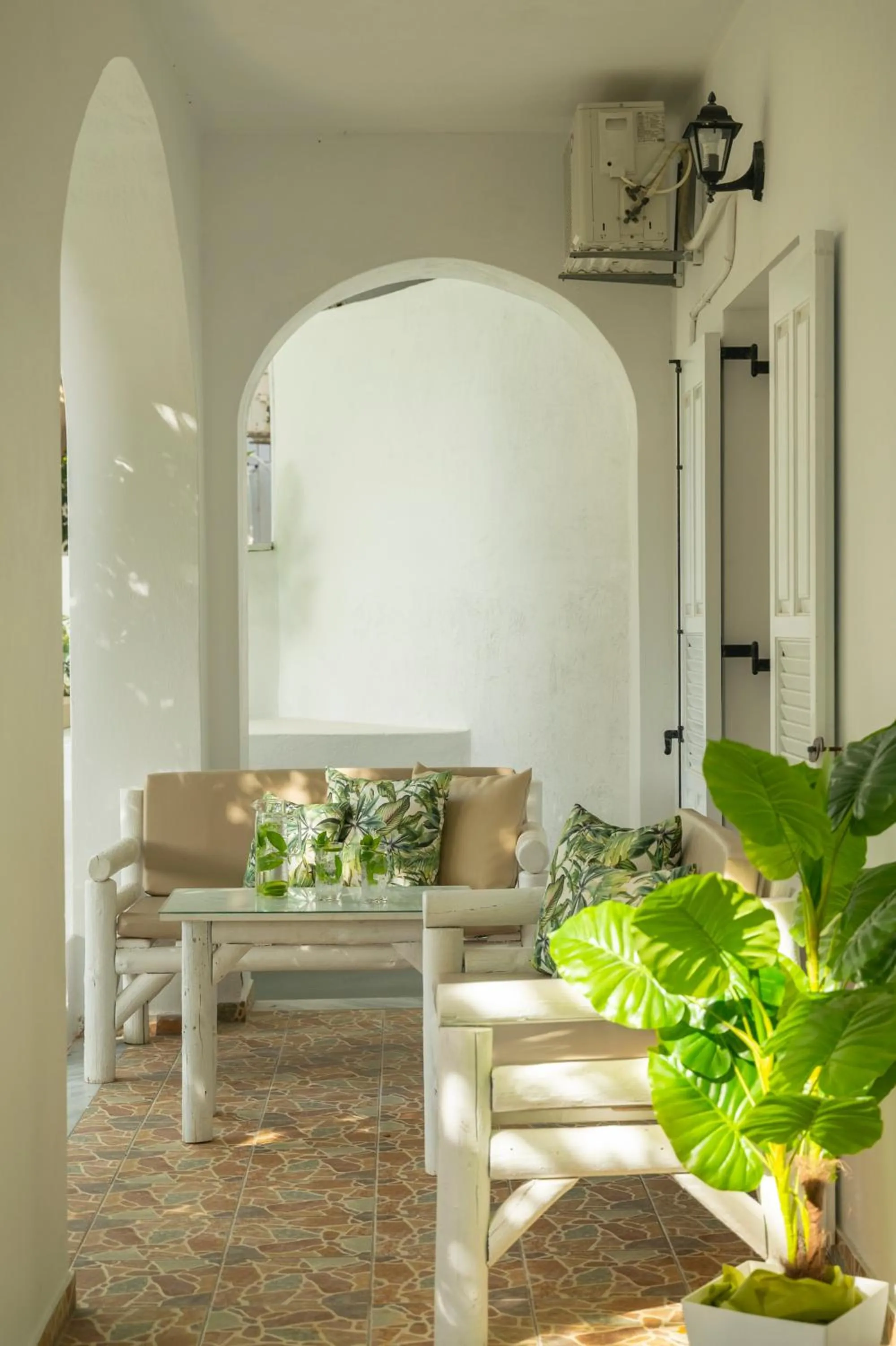 Patio in Loukas & Emma Eco Houses