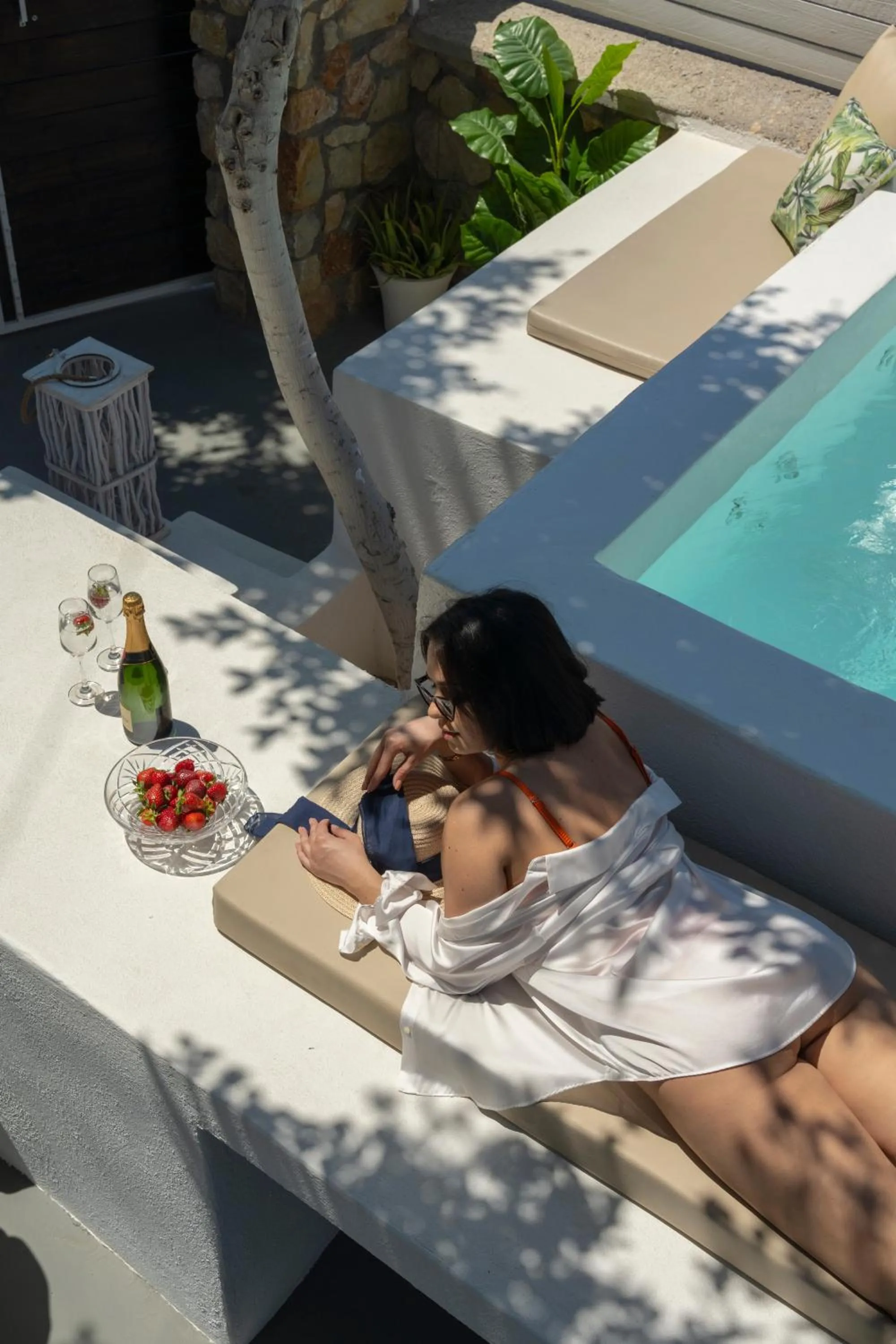 Balcony/Terrace in Loukas & Emma Eco Houses