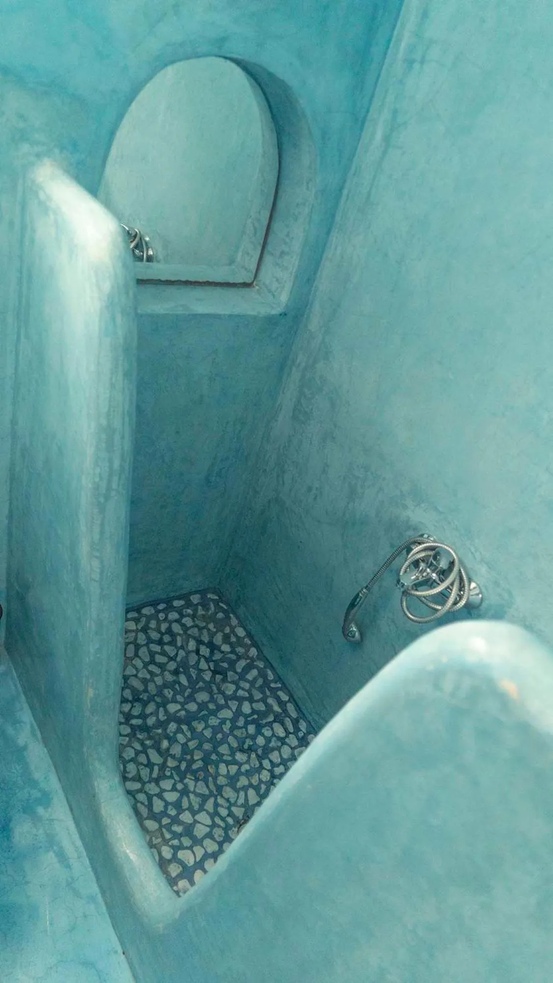 Shower in Loukas & Emma Eco Houses