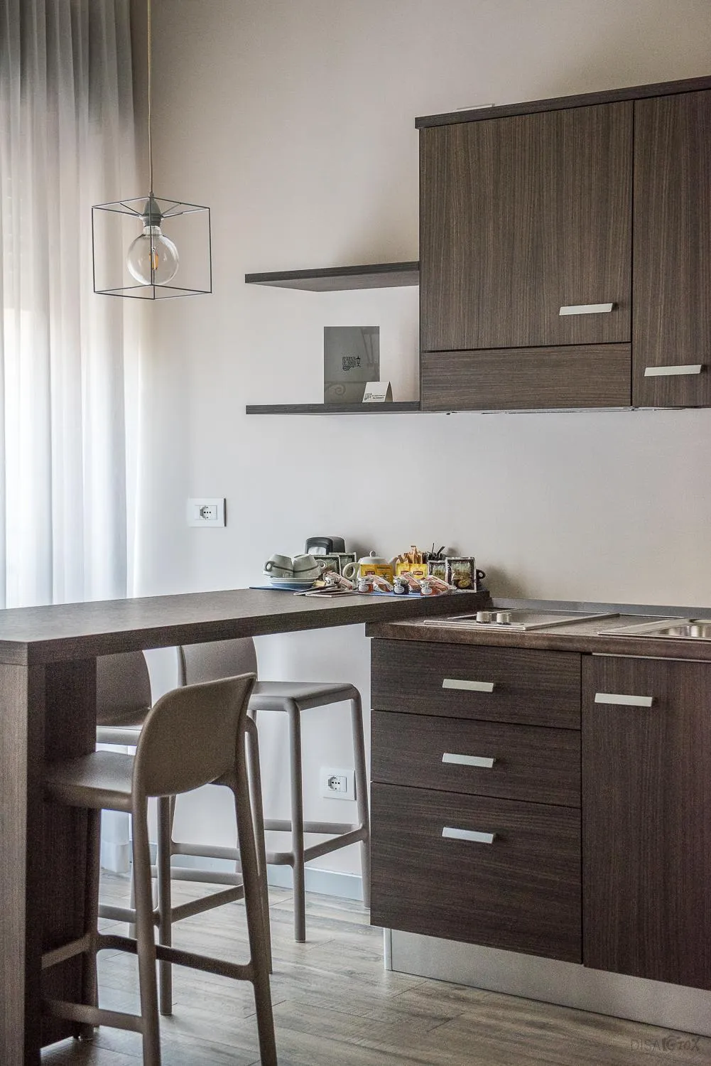 Kitchen or kitchenette in Residenza del Borgo