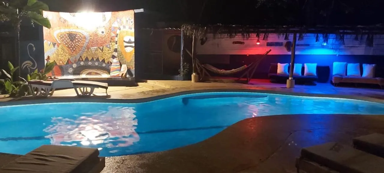 Swimming pool in Massai Apartments