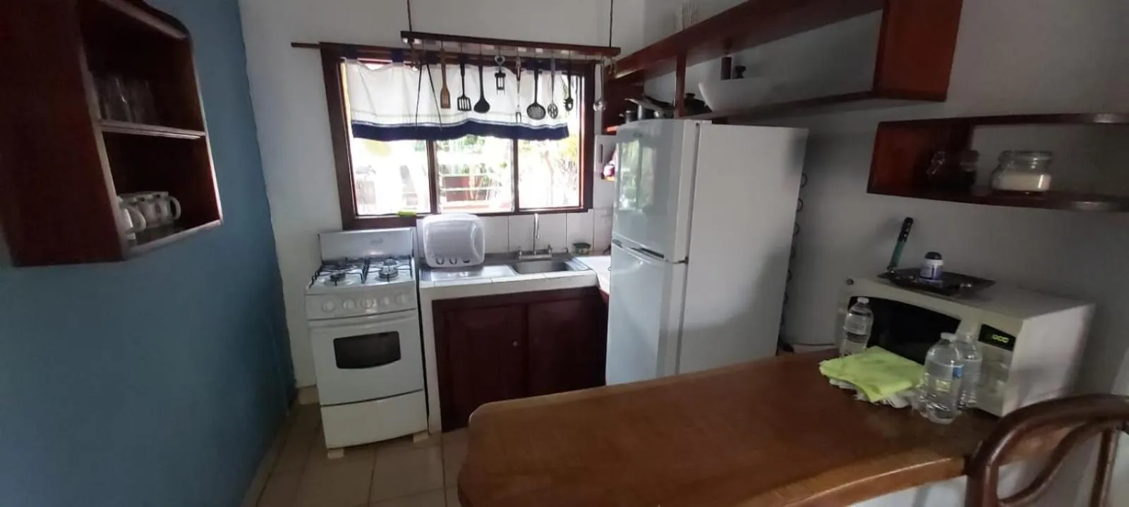Kitchen or kitchenette in Massai Apartments