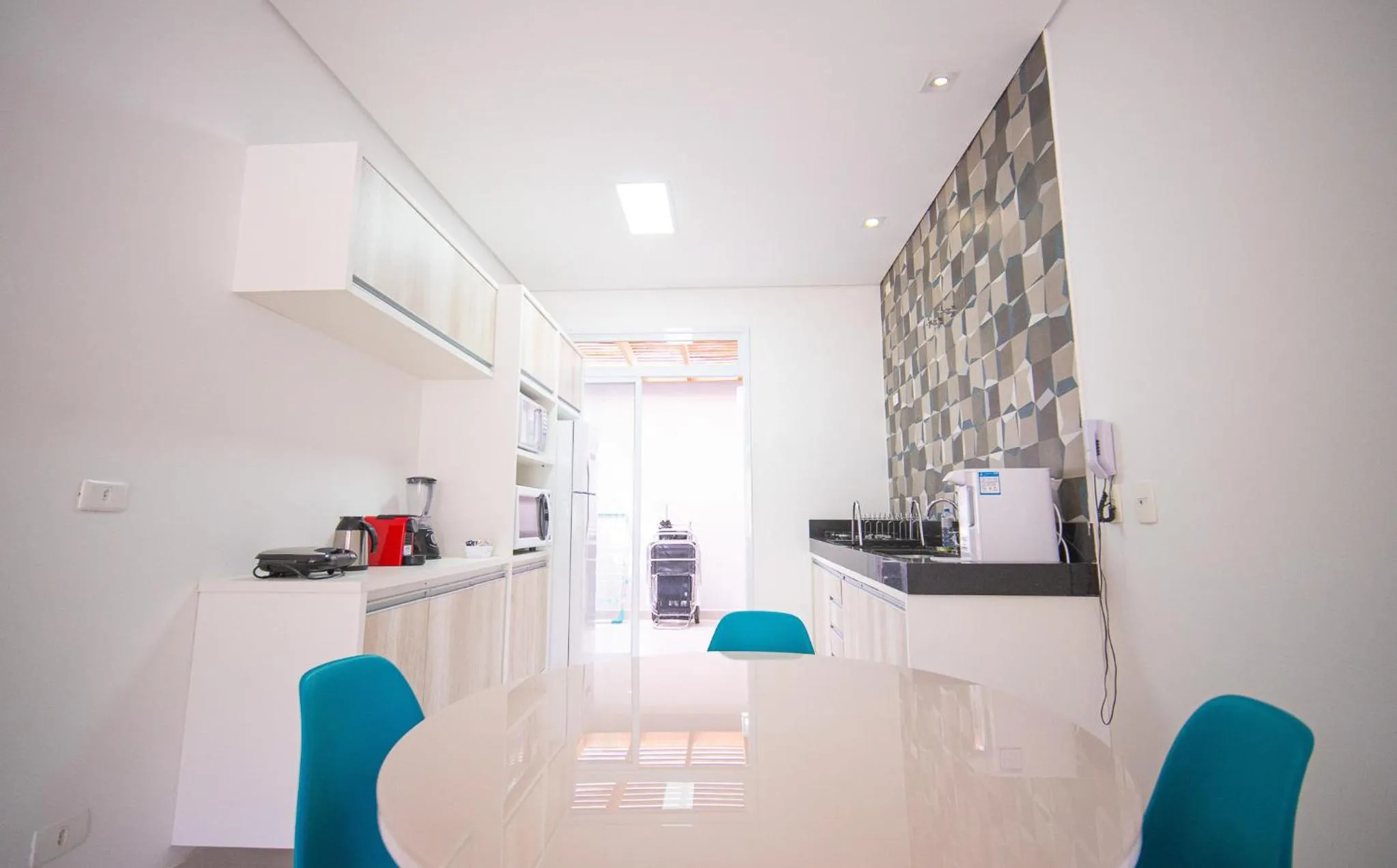 Kitchen or kitchenette in Residencial Las Salinas