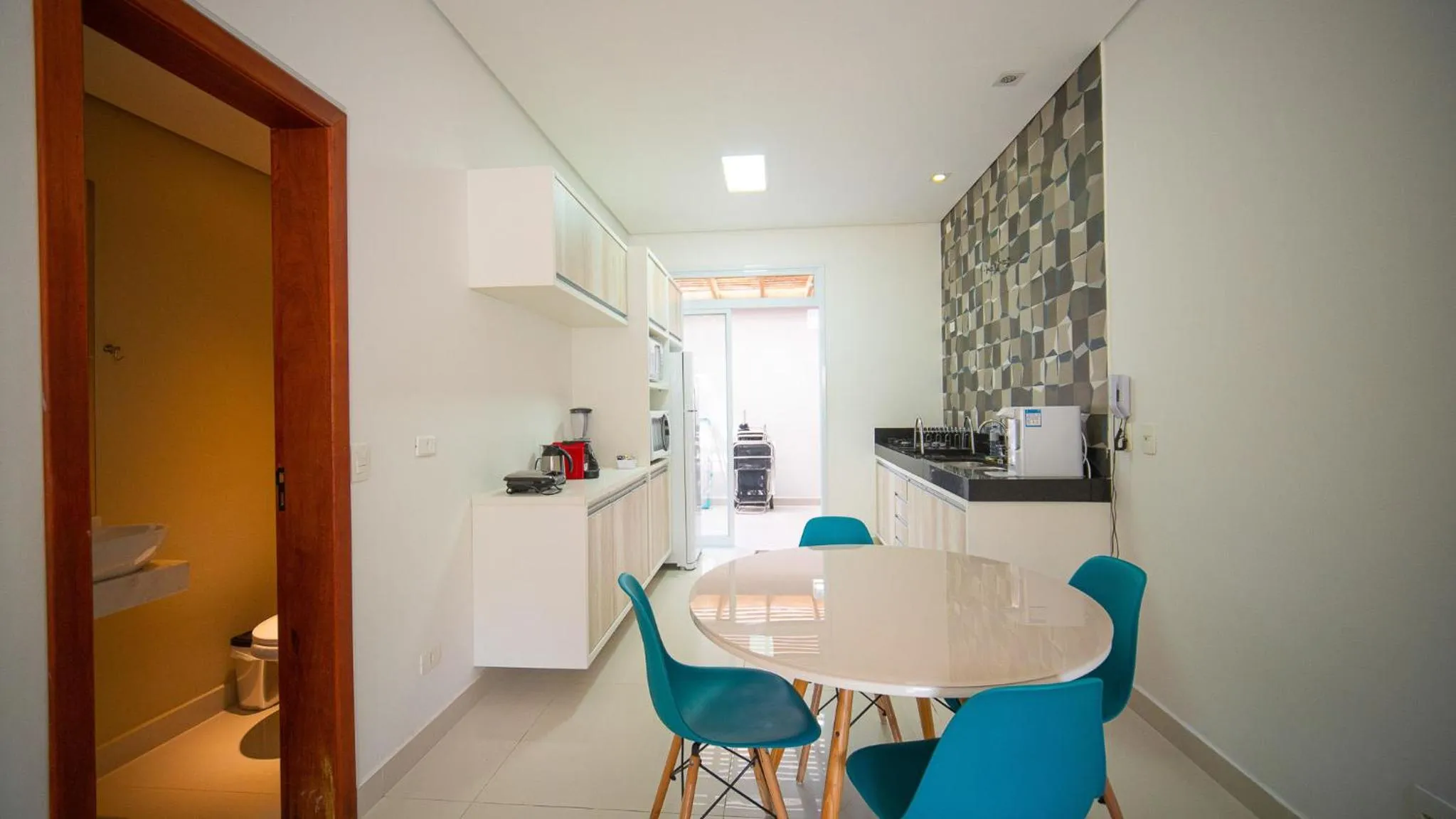 Kitchen or kitchenette in Residencial Las Salinas
