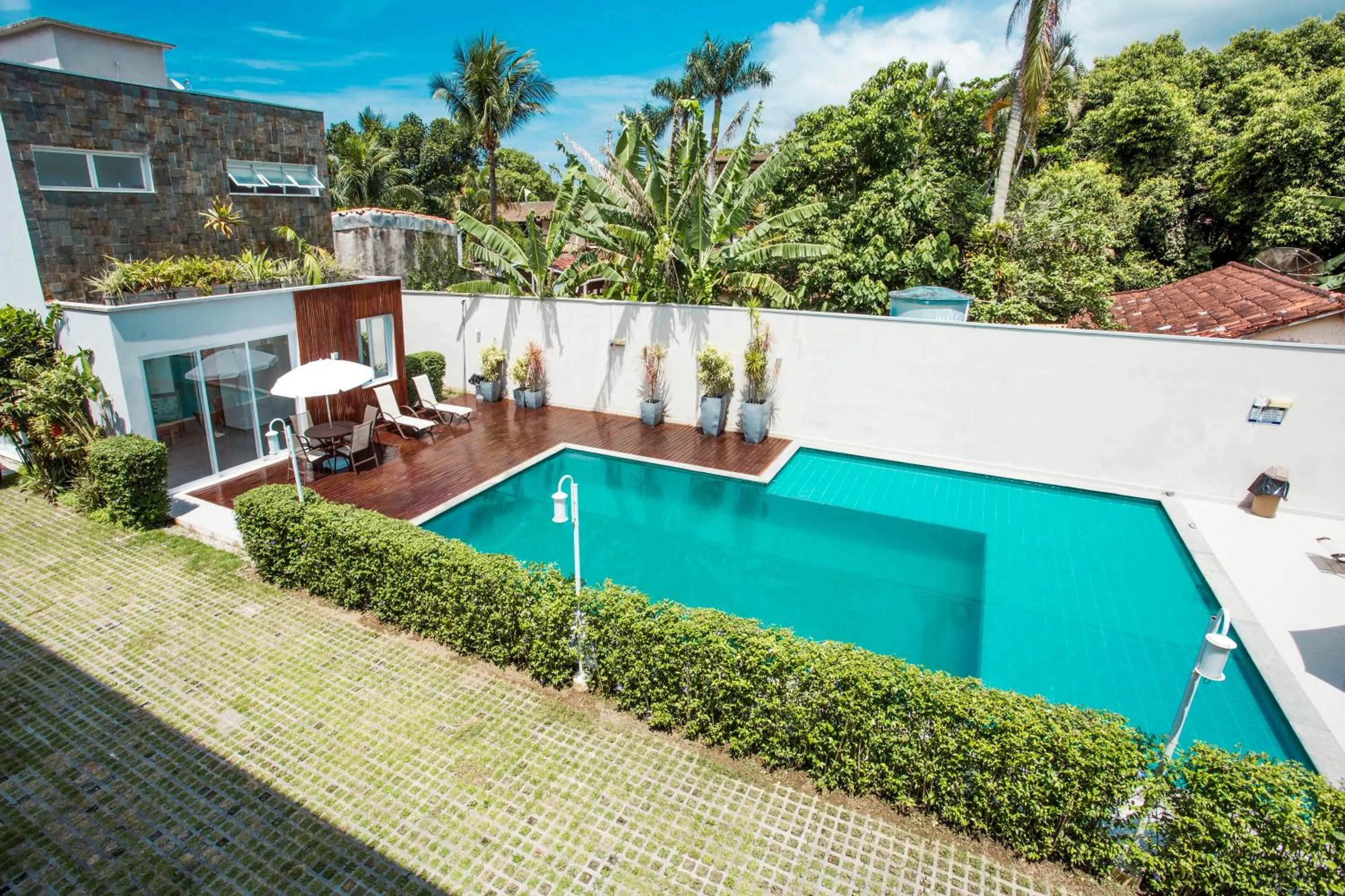 Pool view in Residencial Las Salinas